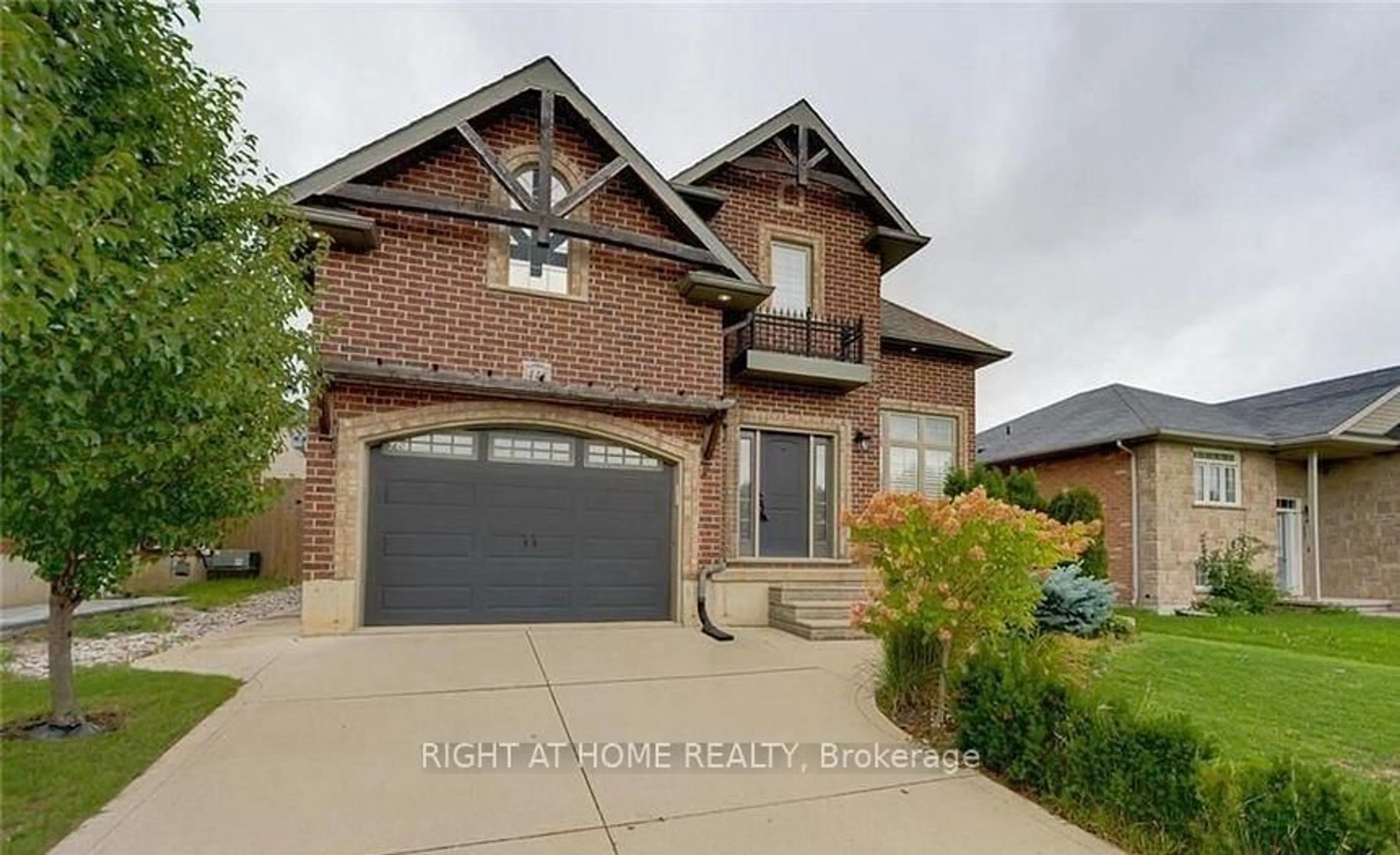 Home with brick exterior material, street for 448 Poldon Dr, Norwich Ontario N0J 1P0