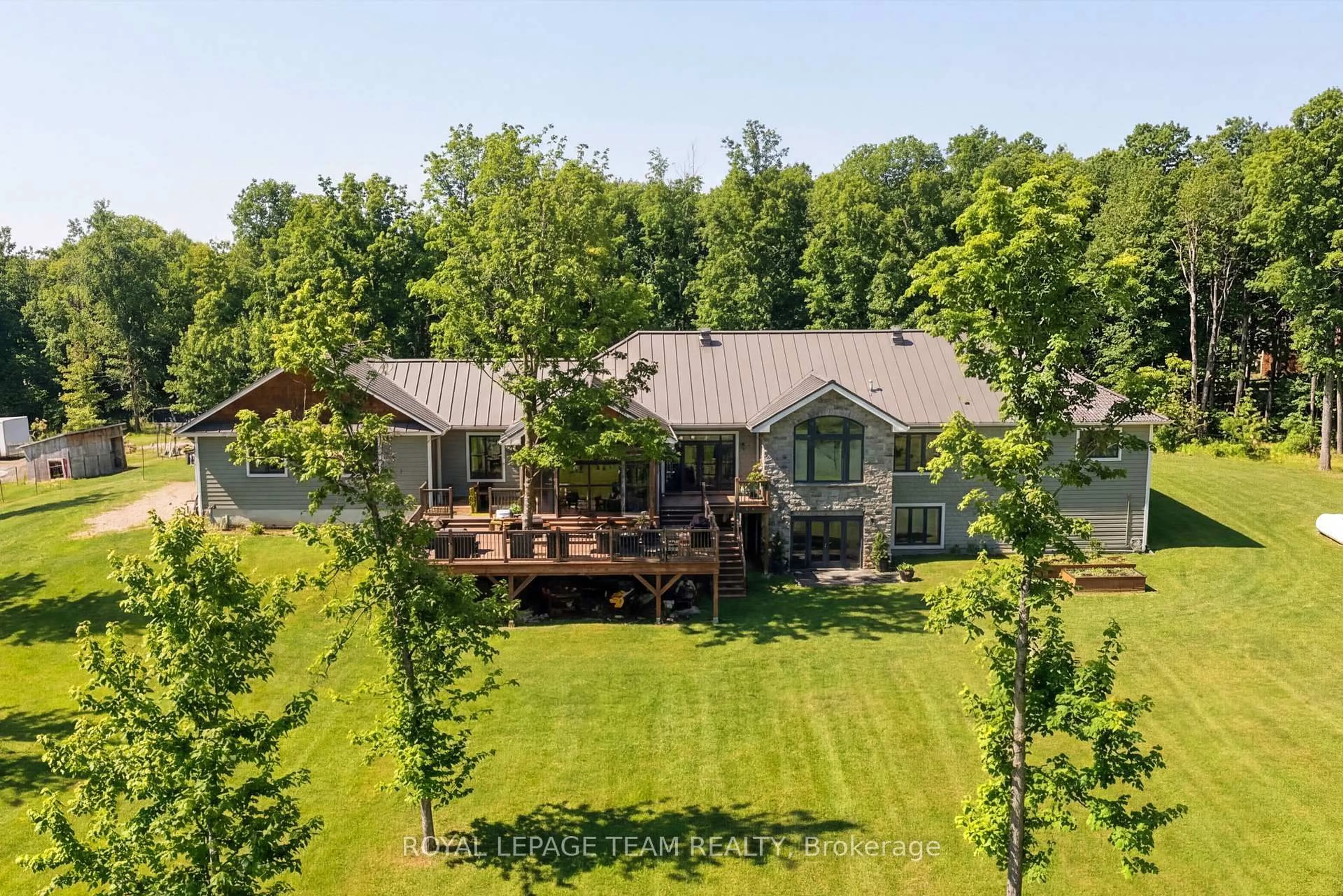 A pic from outside/outdoor area/front of a property/back of a property/a pic from drone, unknown for 9459 MCCUAN Rd, Carleton Place Ontario K7C 0C4