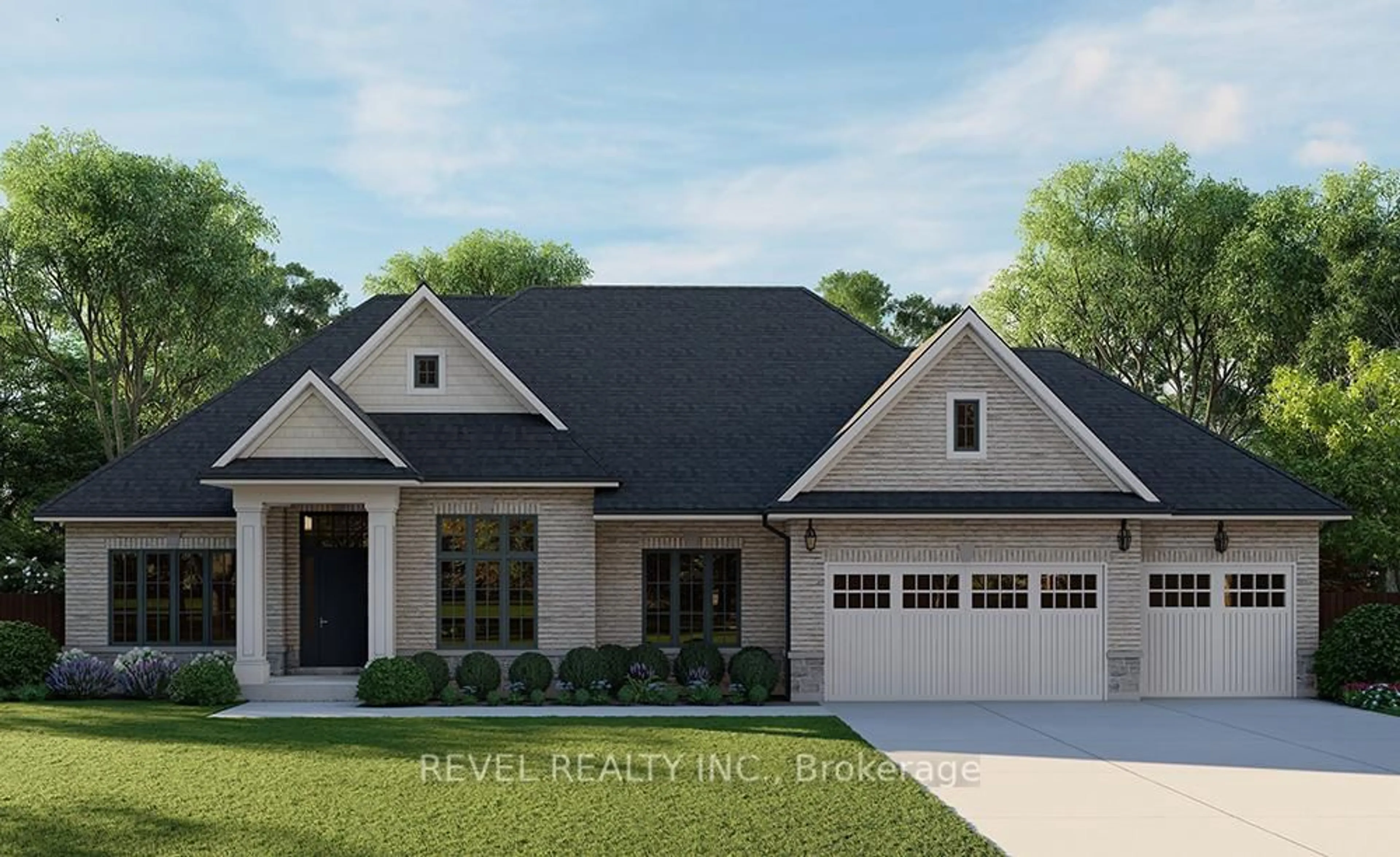 Home with brick exterior material, street for LOT 17 Augustus St, Brant Ontario N0E 1R0