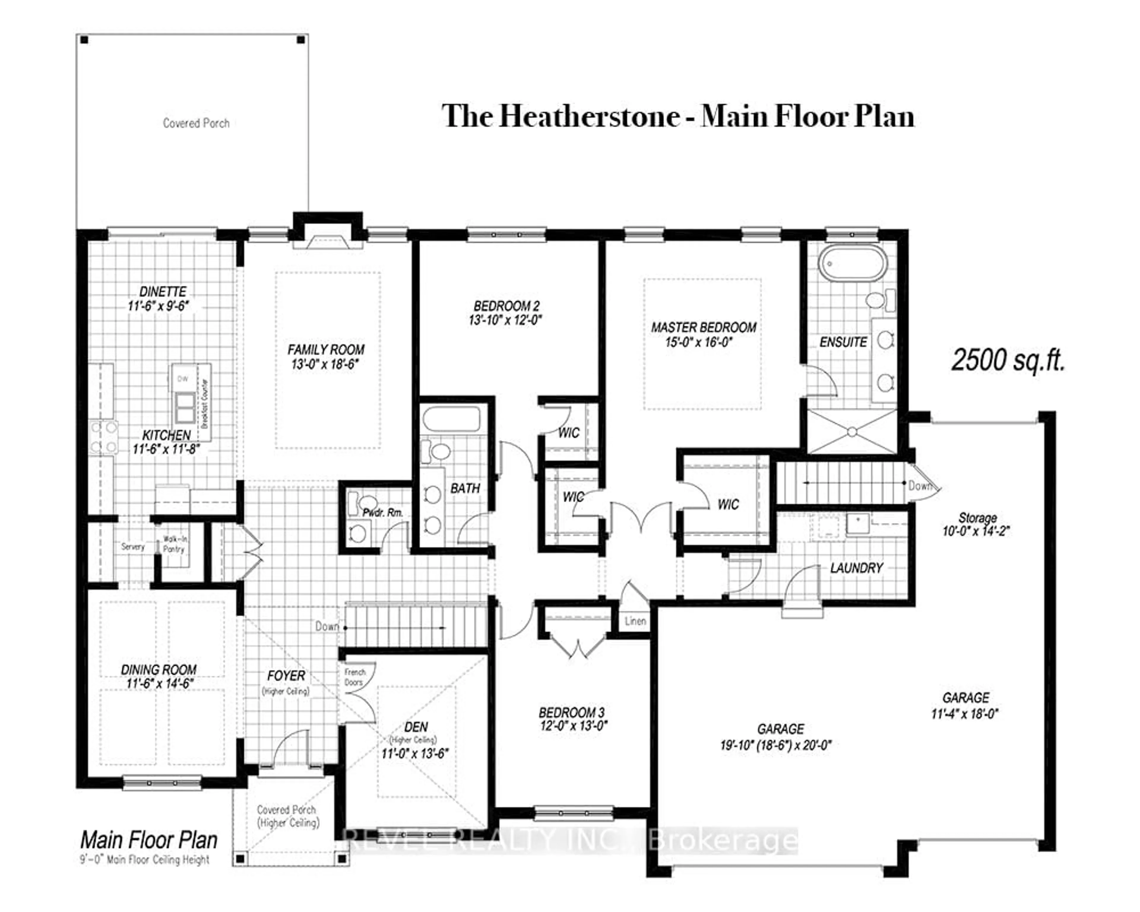 Floor plan for LOT 17 Augustus St, Brant Ontario N0E 1R0