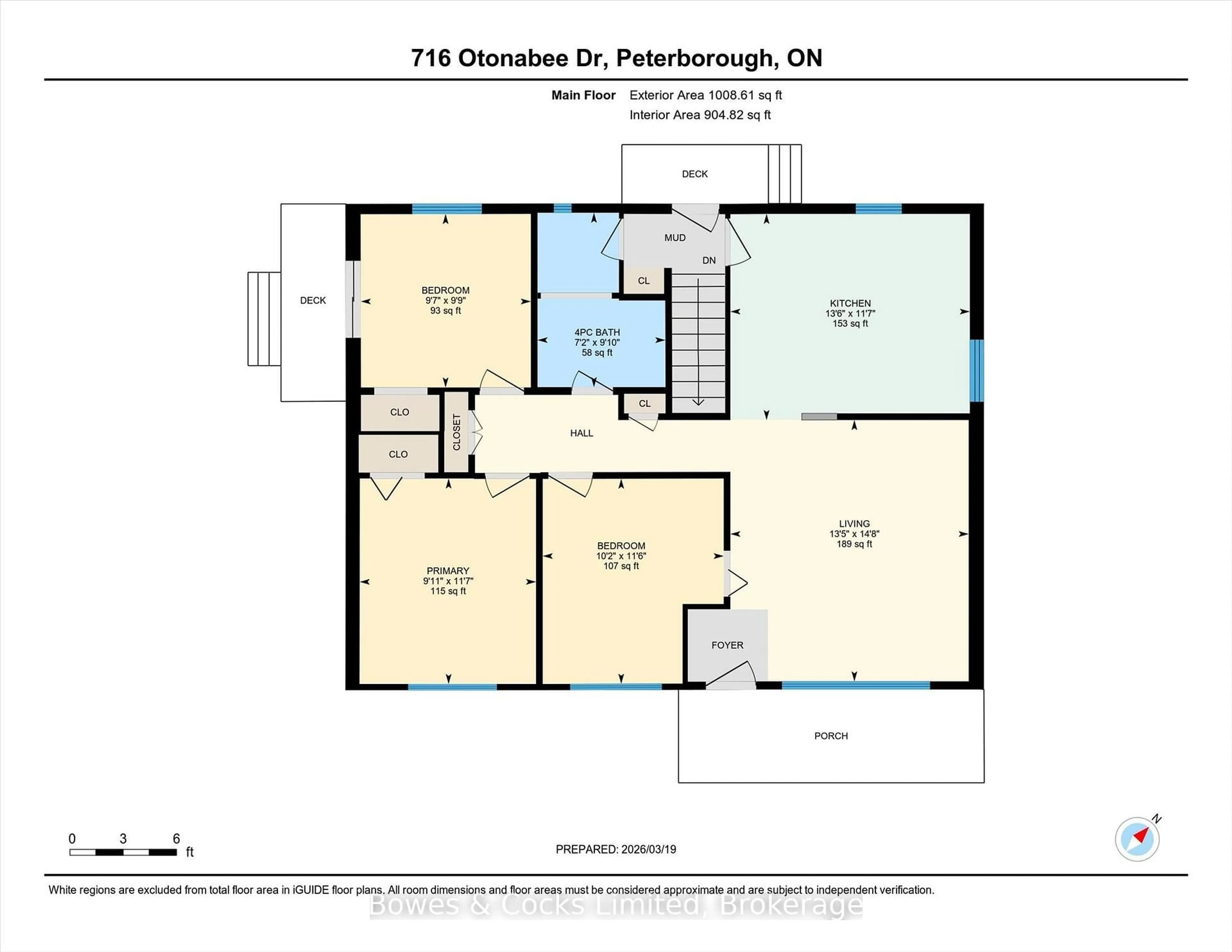 Floor plan for 716 Otonabee Dr, Peterborough Ontario K9J 7P9