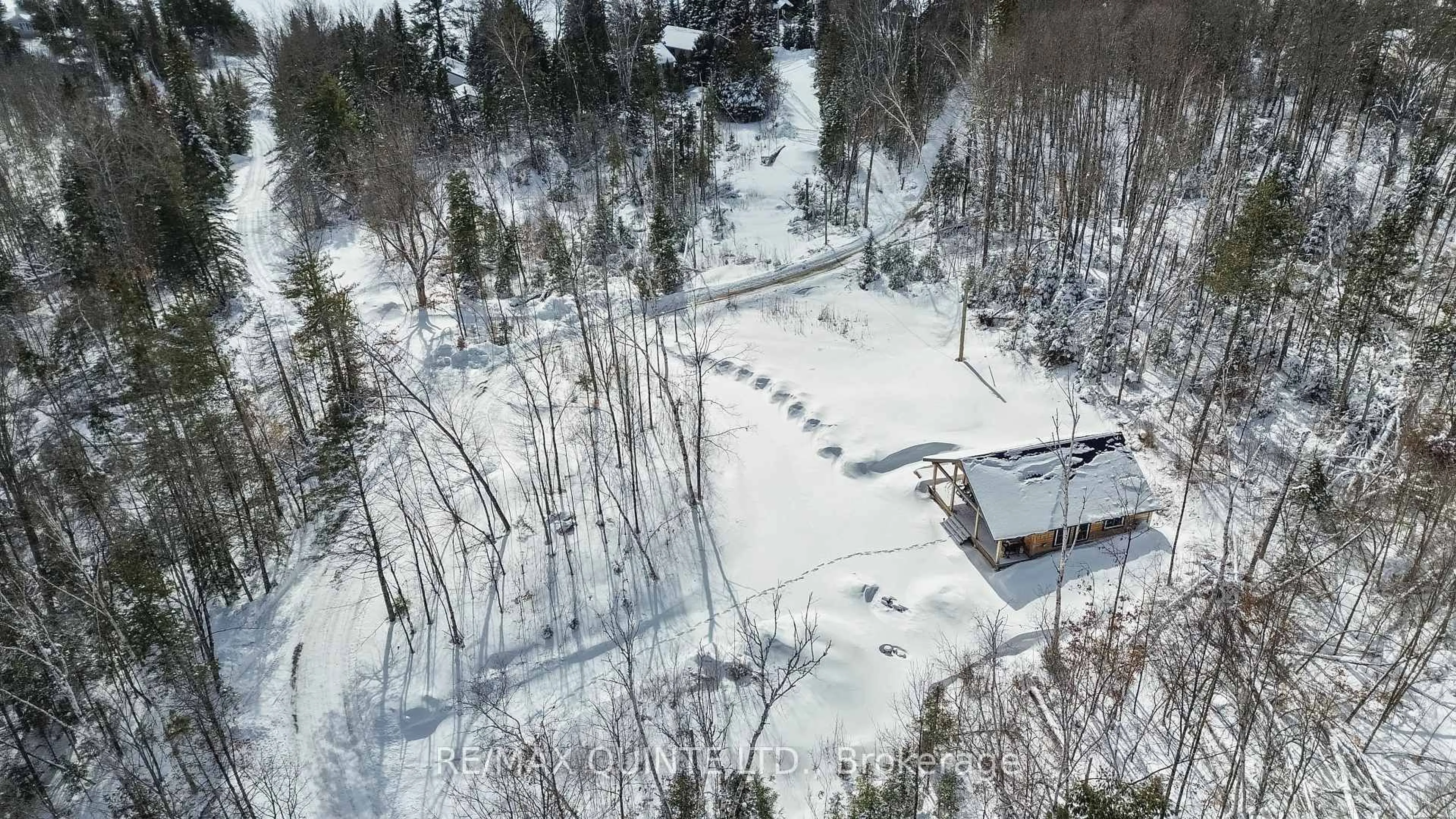 A pic from outside/outdoor area/front of a property/back of a property/a pic from drone, unknown for 34 Elm Lane, Hastings Ontario K0L 1W0