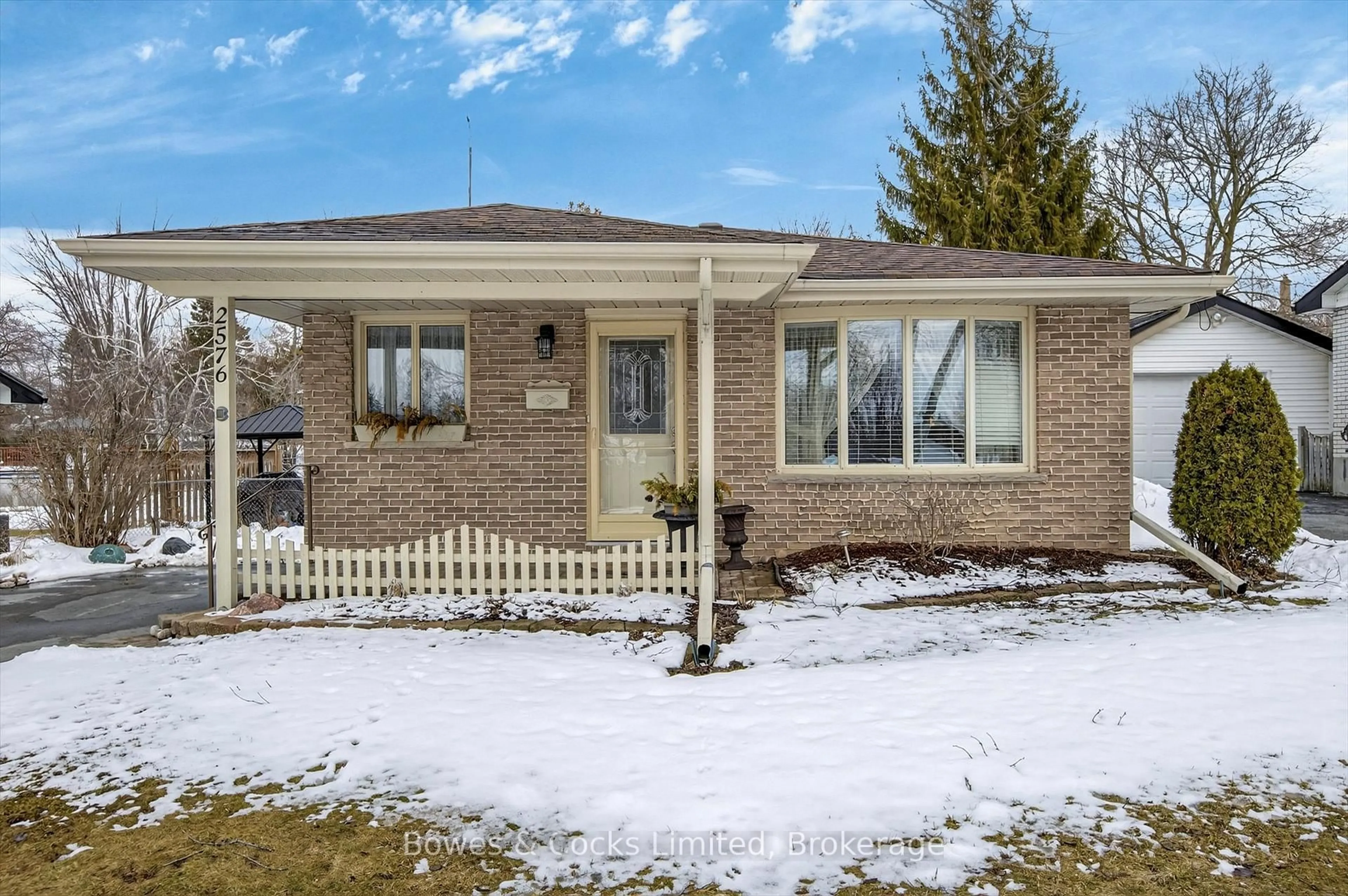 Home with brick exterior material, street for 2576 Bensfort Rd, Peterborough Ontario K9J 1C9