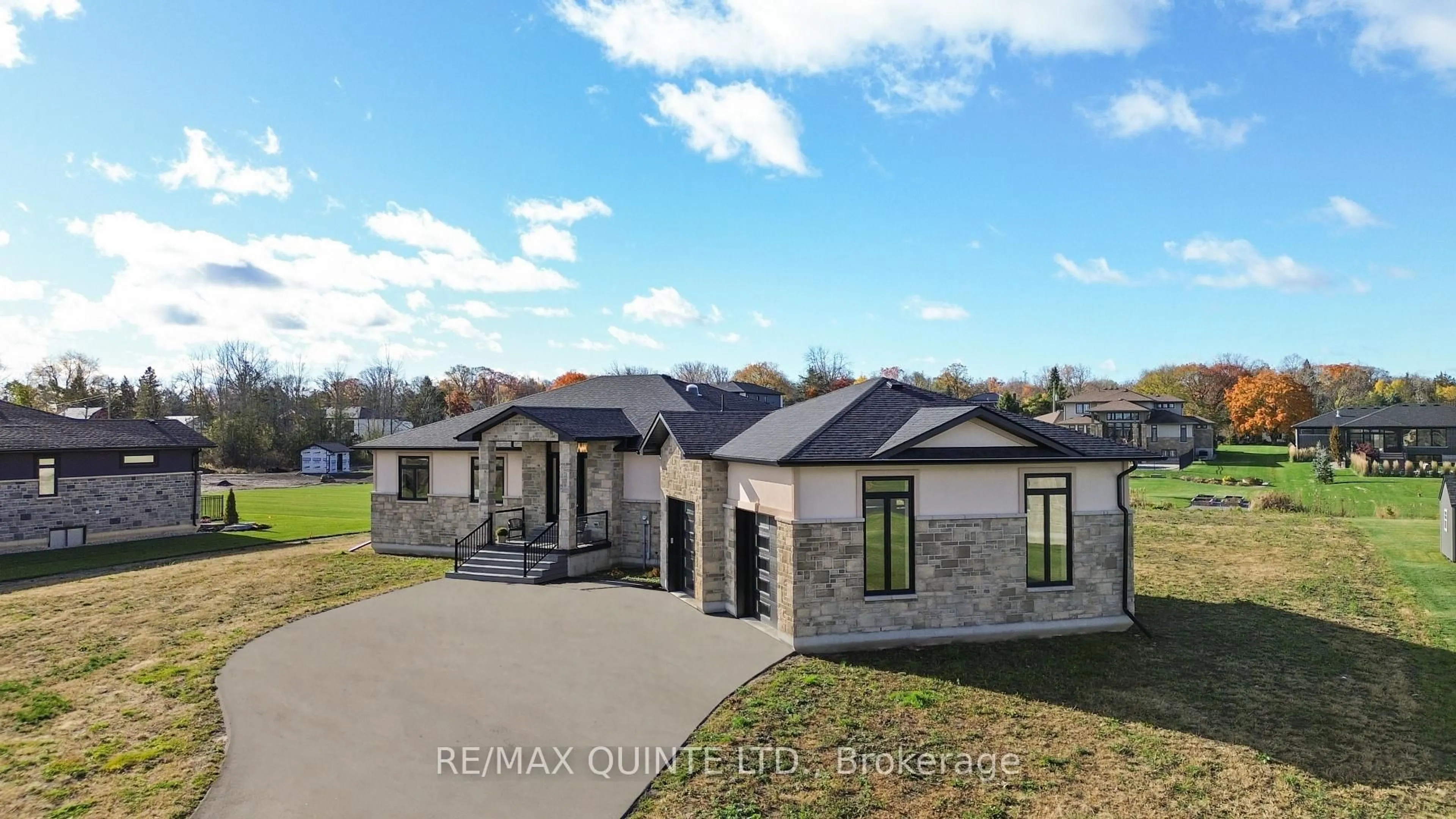 A pic from outside/outdoor area/front of a property/back of a property/a pic from drone, unknown for 76 Navigation Dr, Prince Edward County Ontario K8N 0G1