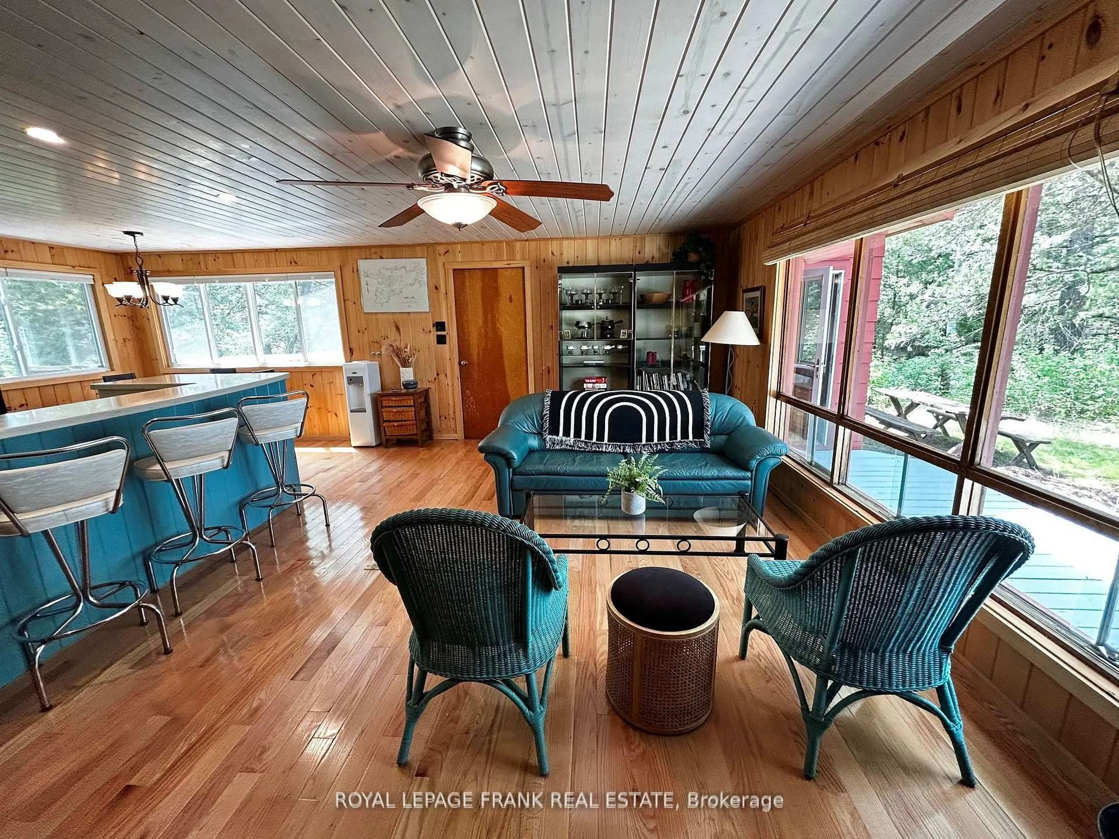 Dining room, wood/laminate floor for 2295 Stony Lake Isl 17, North Kawartha Ontario K0L 2H0