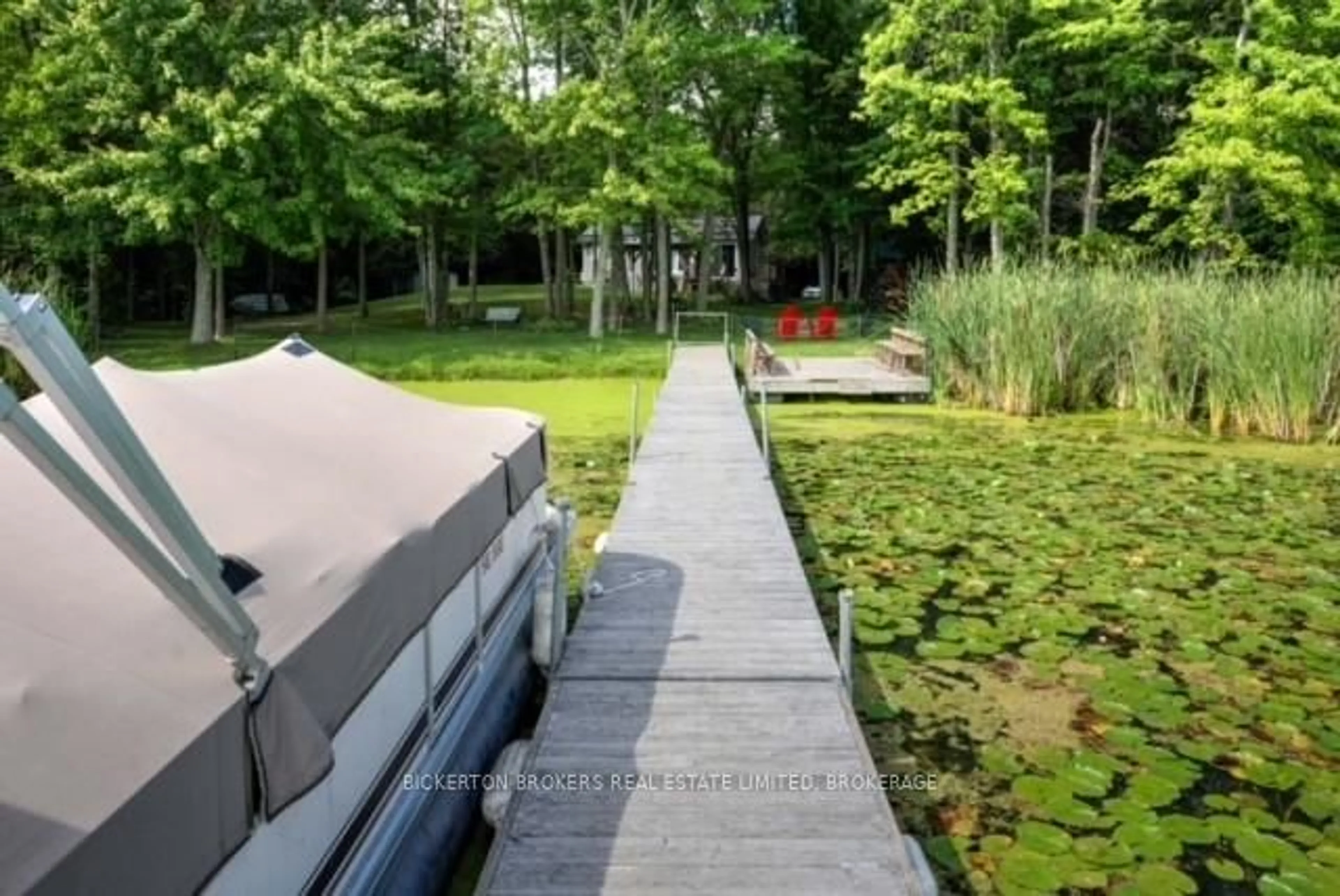 Patio, water/lake/river/ocean view for 272 Cedar Sands Rd, Rideau Lakes Ontario K0E 1N0