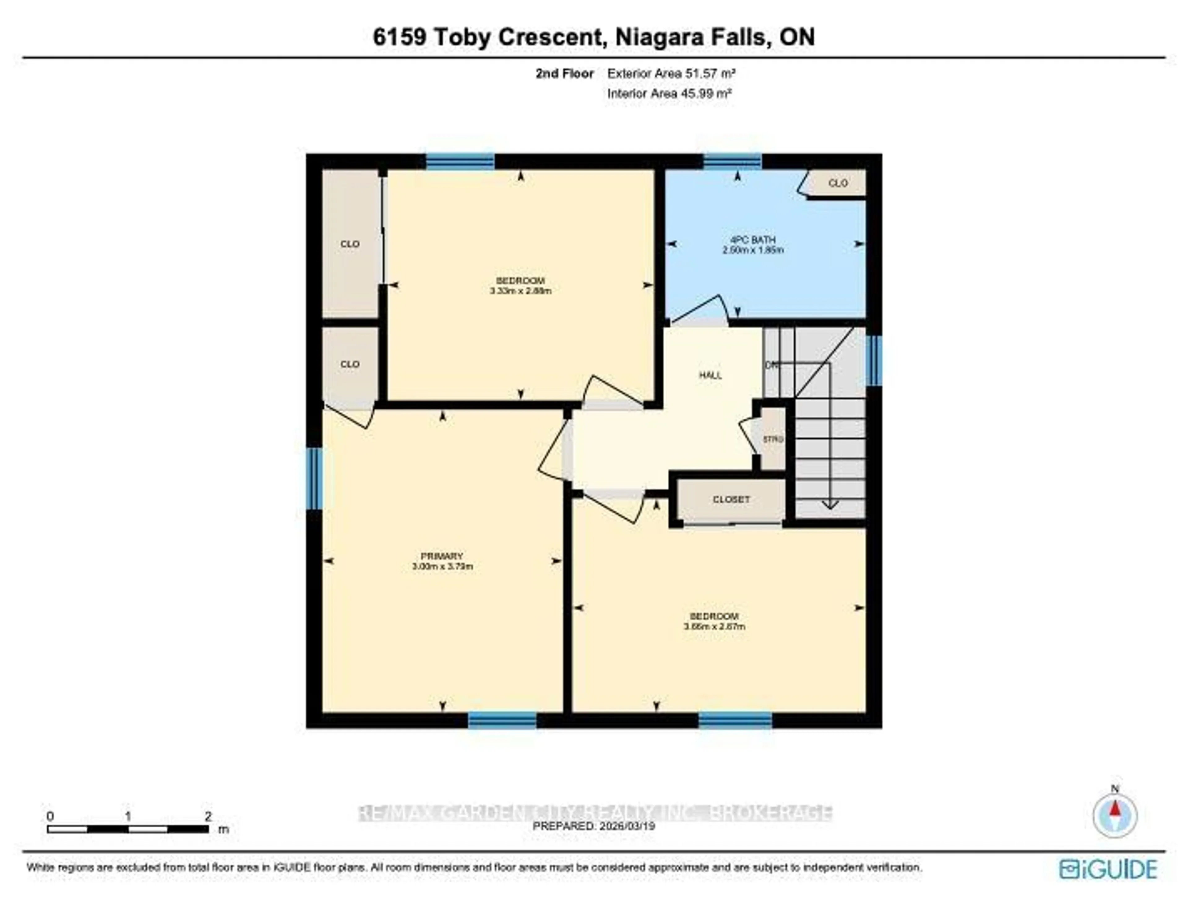 Floor plan for 6159 Toby Cres, Niagara Falls Ontario L2G 2S8