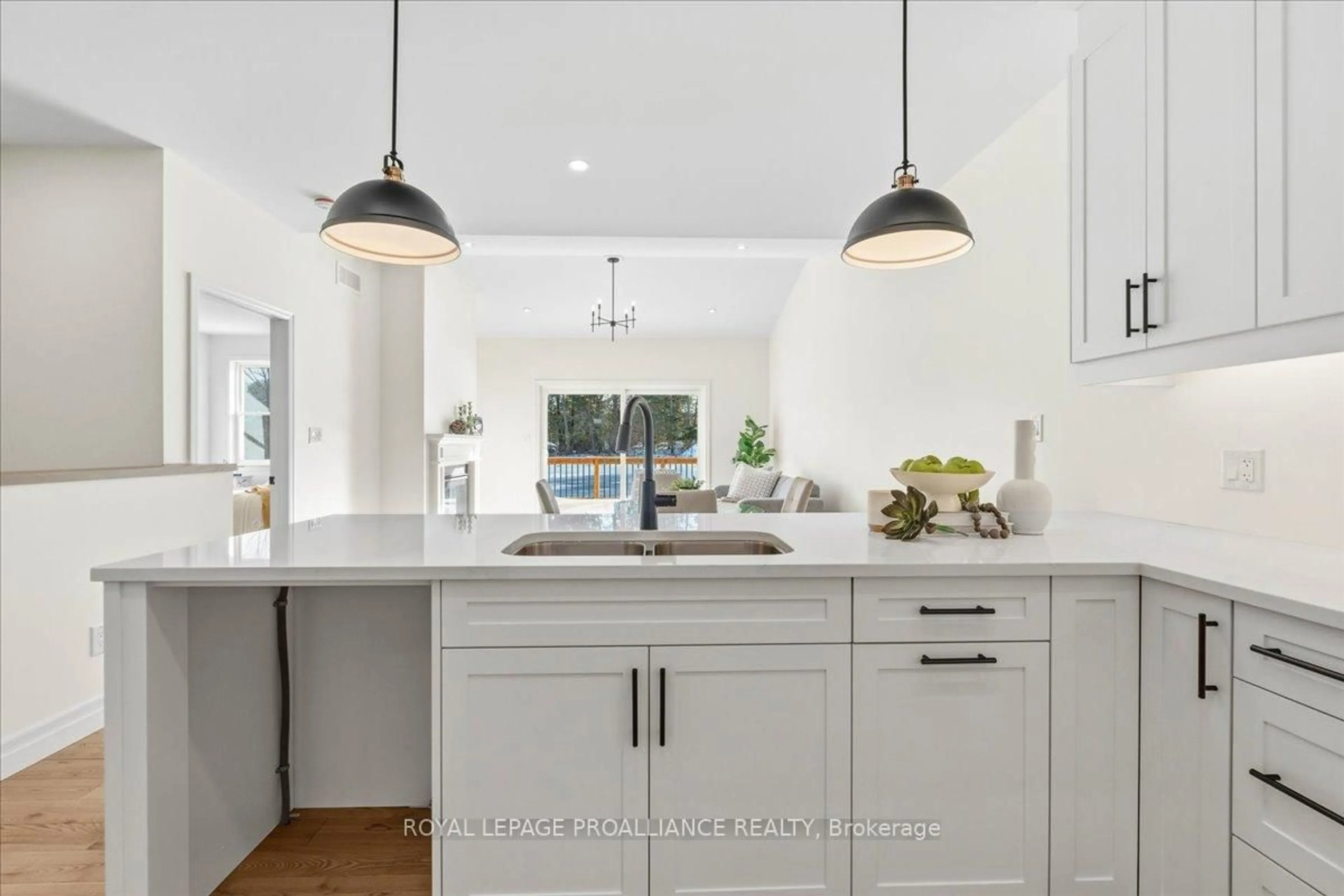 Contemporary kitchen, ceramic/tile floor for 163 Pomeroy Ave, Tweed Ontario K0K 3J0