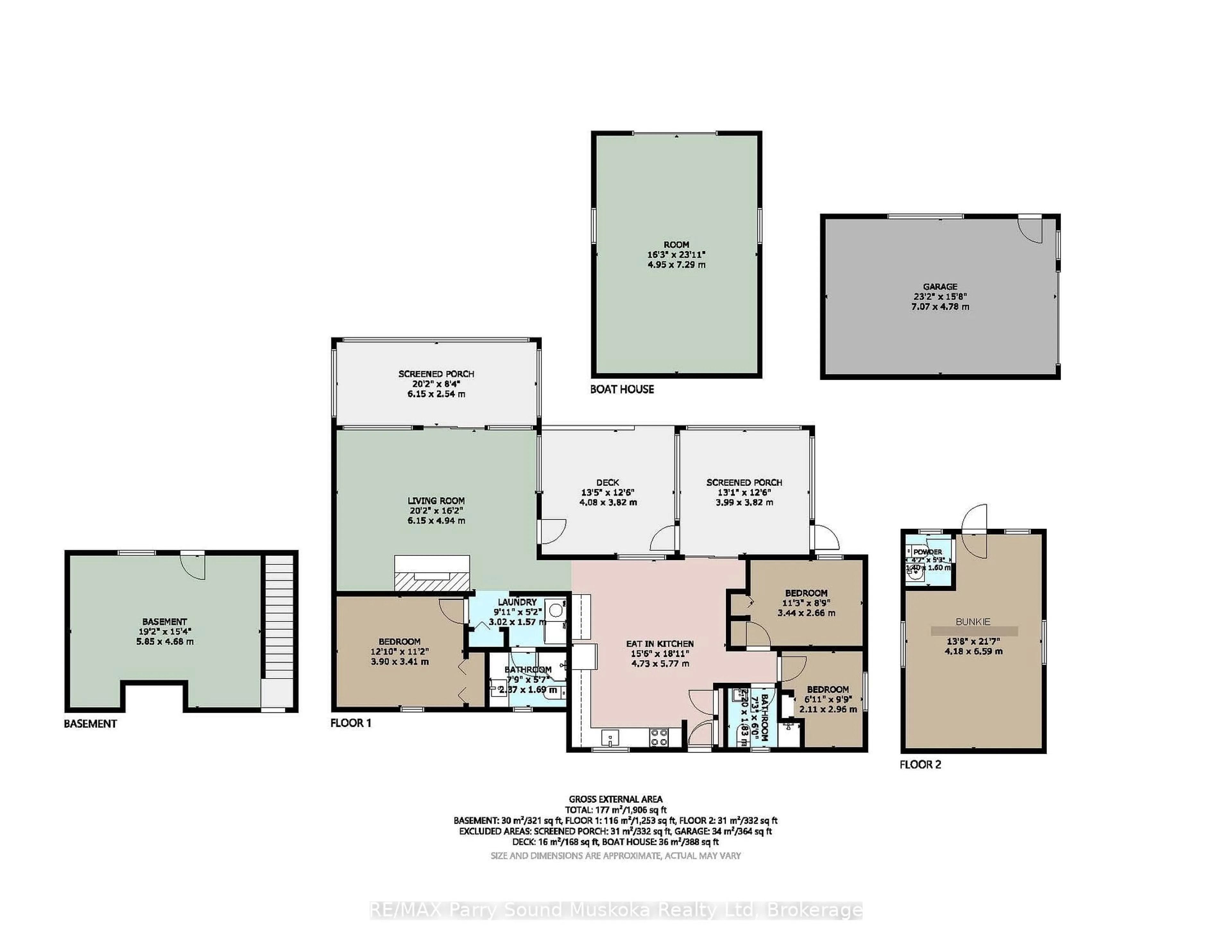 Floor plan for 20 Prior Lane, Seguin Ontario P2A 0B2