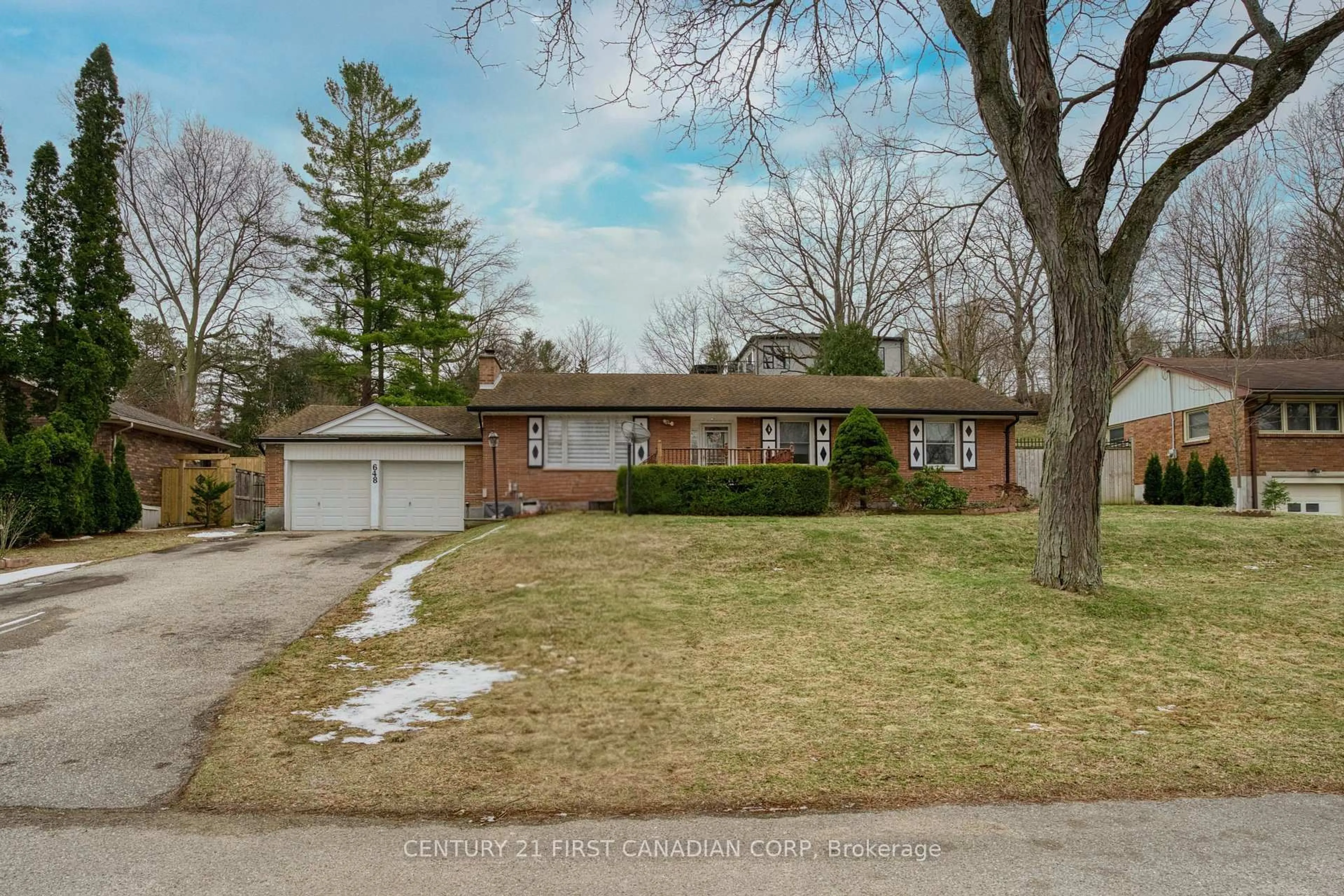 Home with brick exterior material, street for 648 Westwood Dr, London South Ontario N6K 1A7