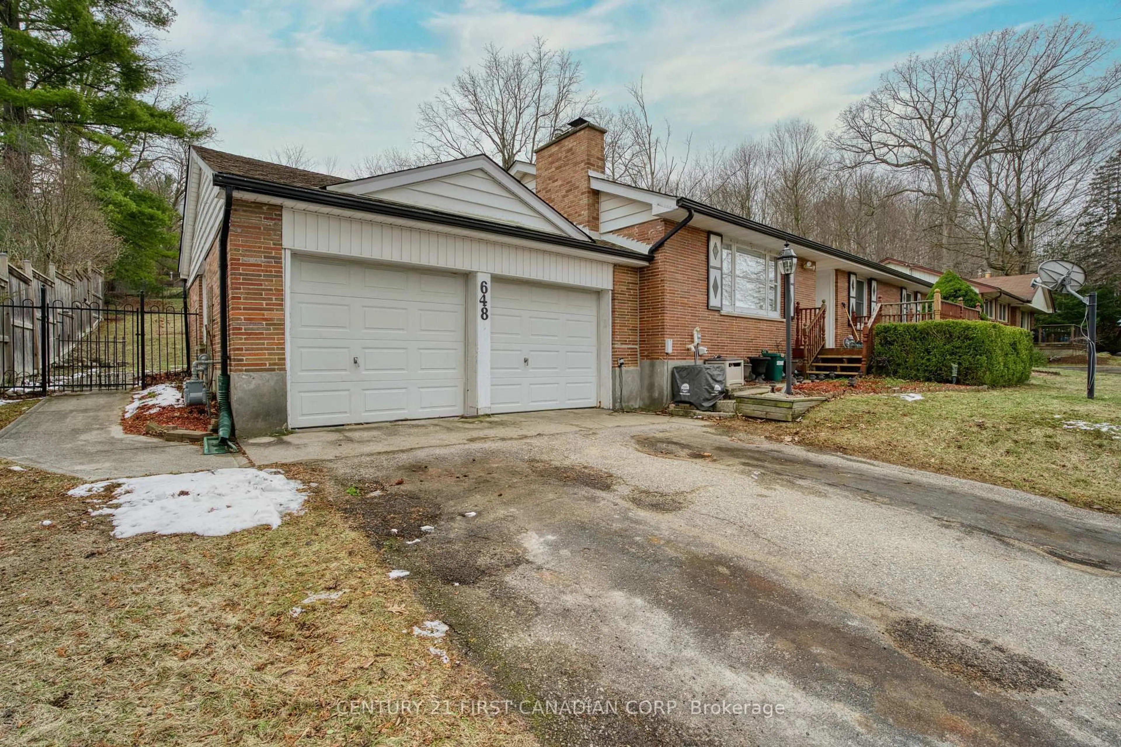 Home with brick exterior material, street for 648 Westwood Dr, London South Ontario N6K 1A7