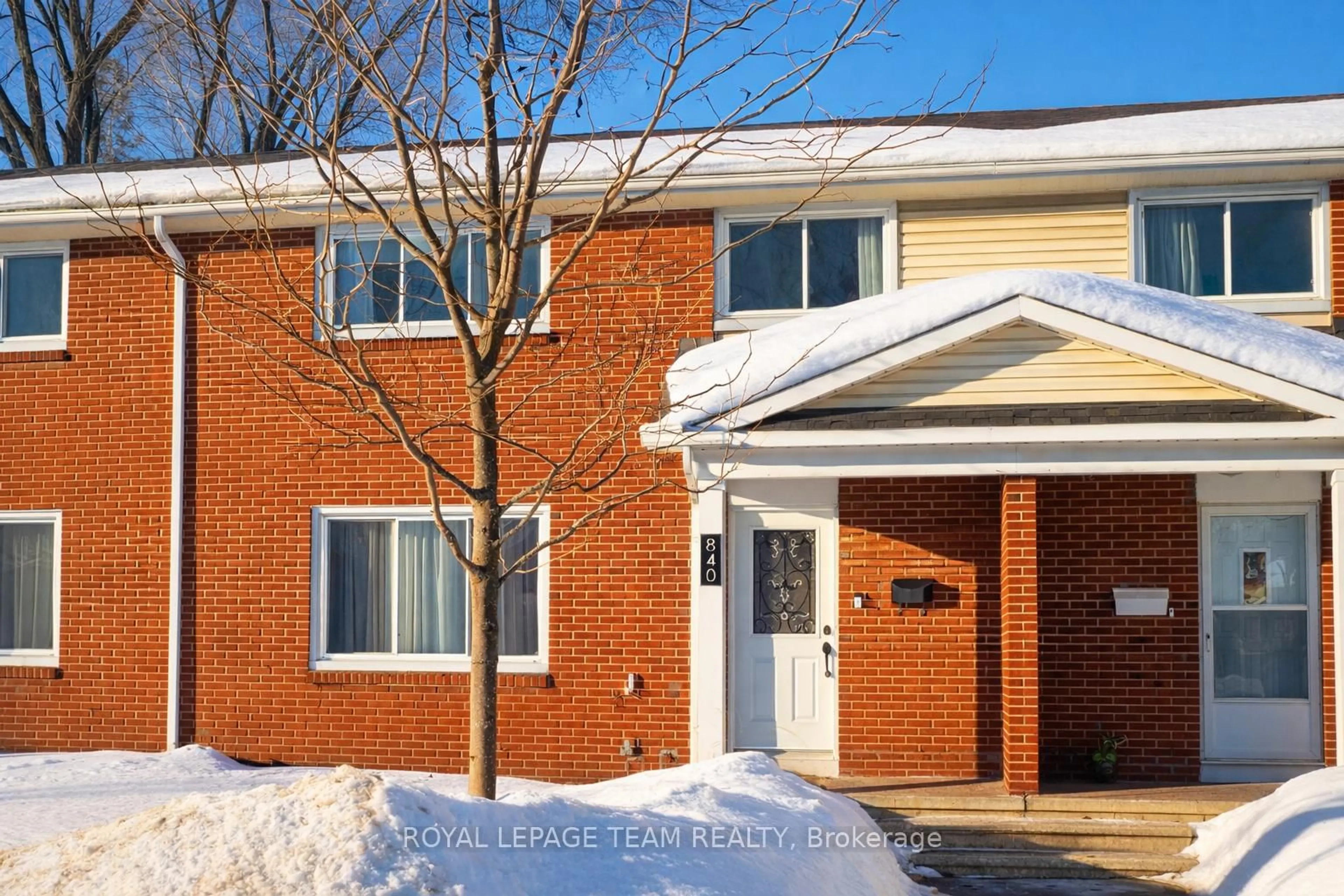 Home with brick exterior material, street for 840 Borthwick Ave, Ottawa Ontario K1K 2M8