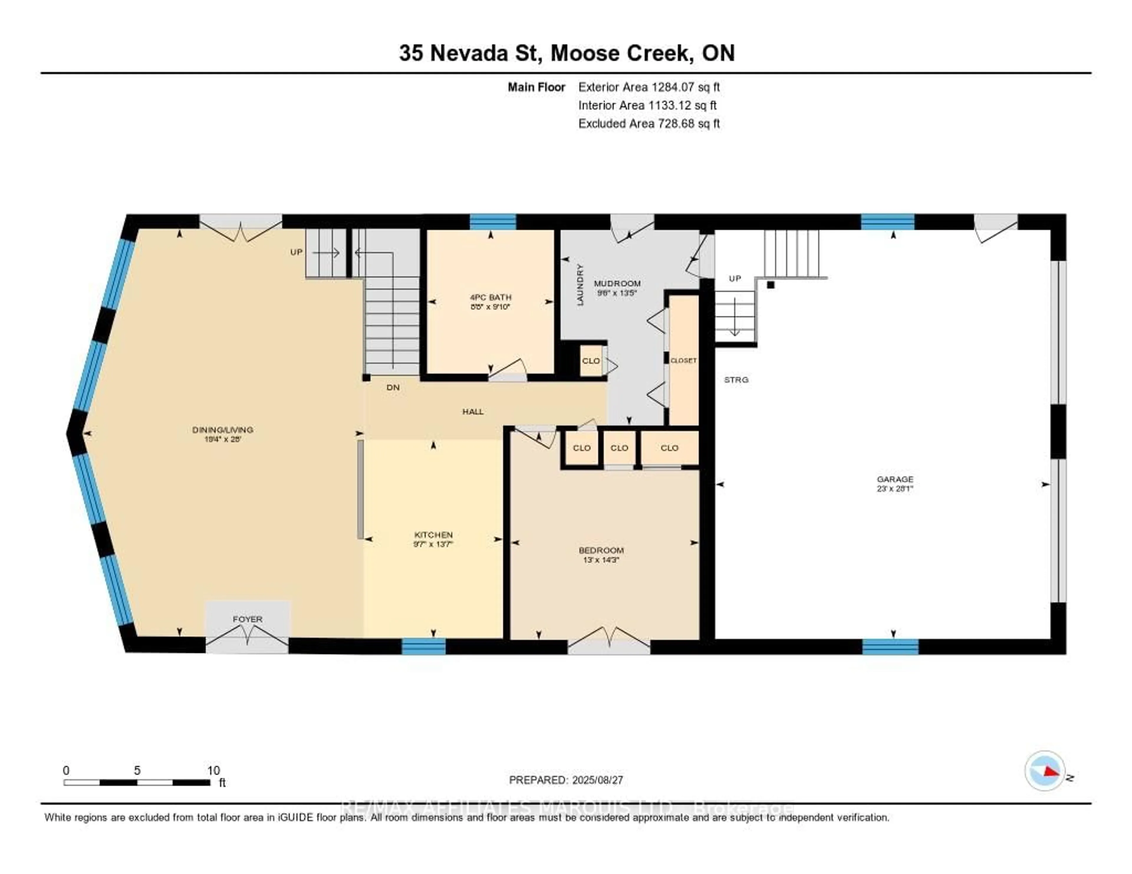 Floor plan for 35 Nevada St, North Stormont Ontario K0C 1W0