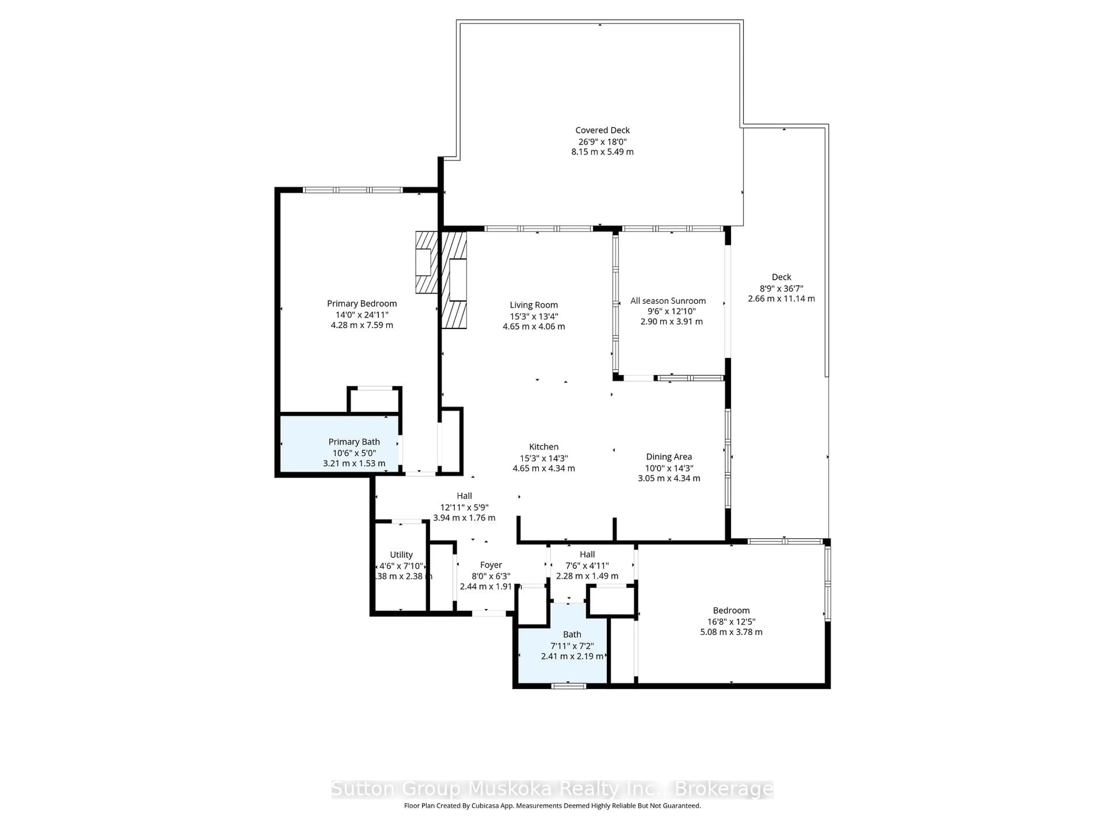 Floor plan for 22-102 Oakridge - Deerhurst Resort Dr, Huntsville Ontario P1H 2E8