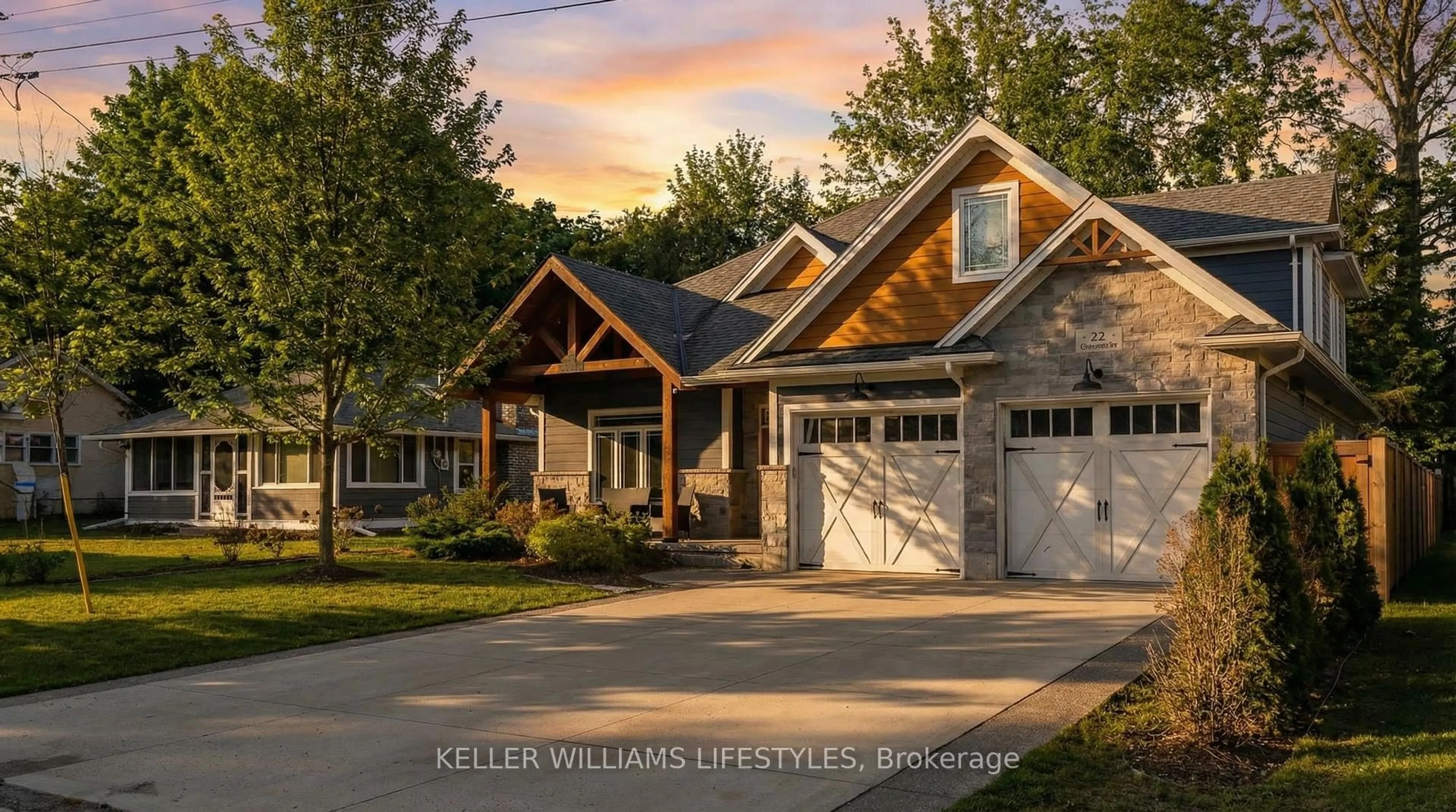 Home with brick exterior material, street for 22 Delevan St, Bluewater Ontario N0M 1G0