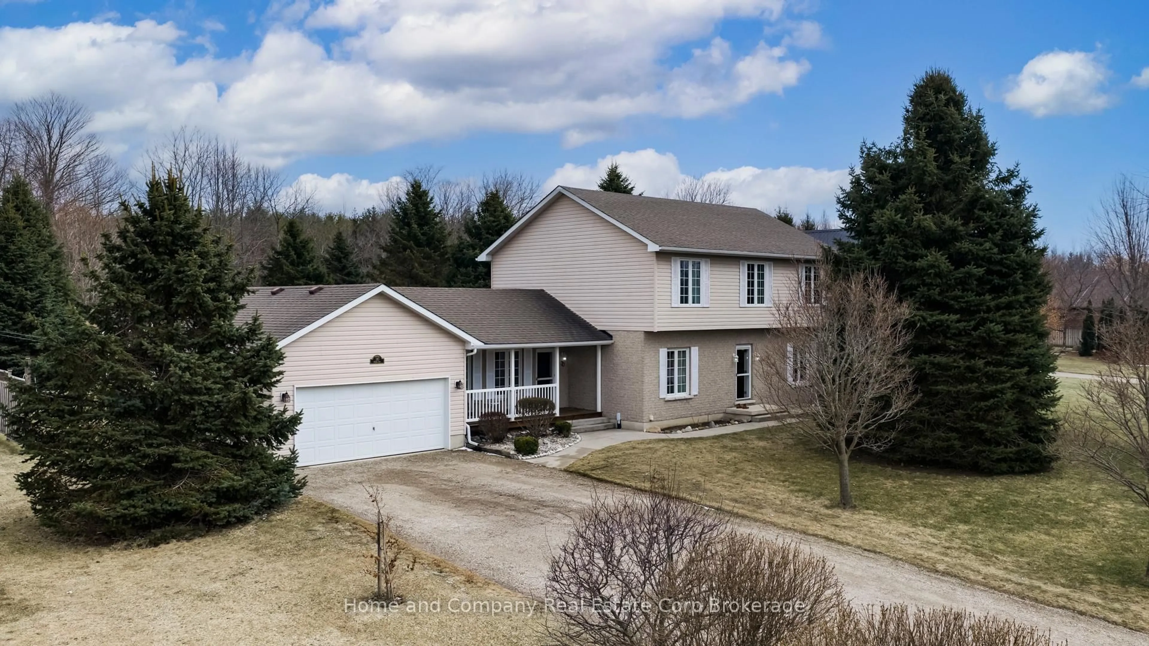 A pic from outside/outdoor area/front of a property/back of a property/a pic from drone, street for 30 Carriage Lane, Bluewater Ontario N0M 1G0