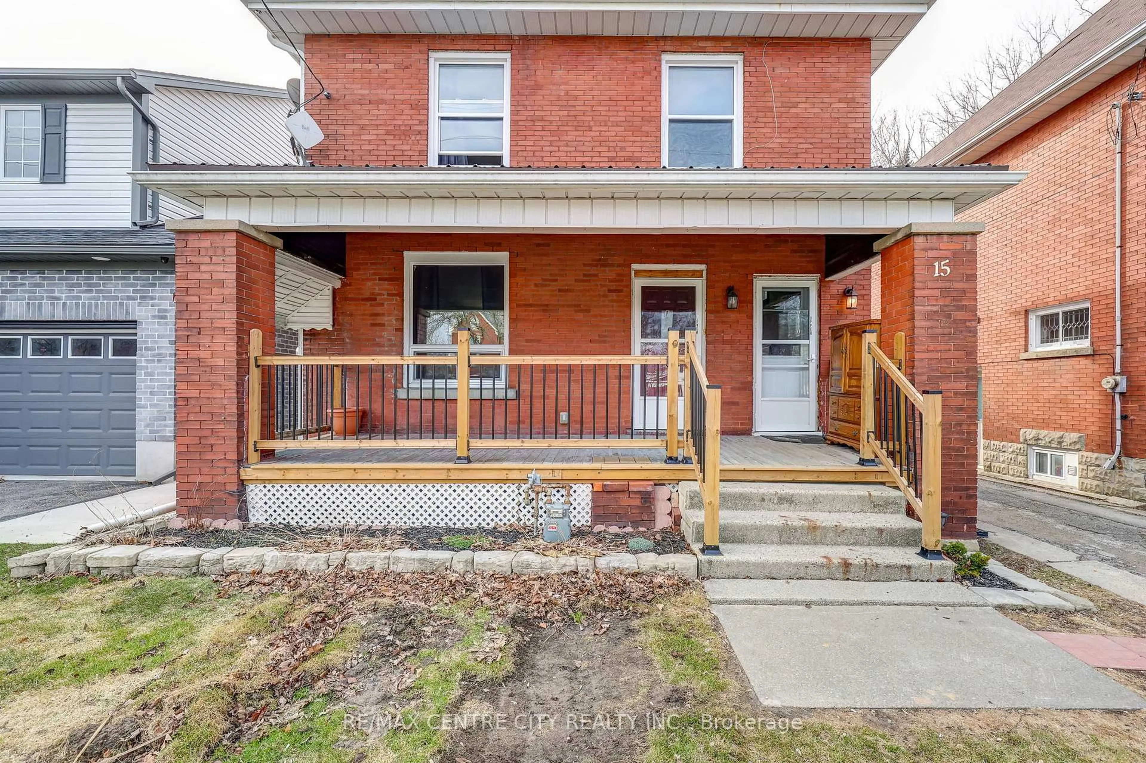Home with brick exterior material, street for 15 Wilson Ave, St. Thomas Ontario N5R 3P9