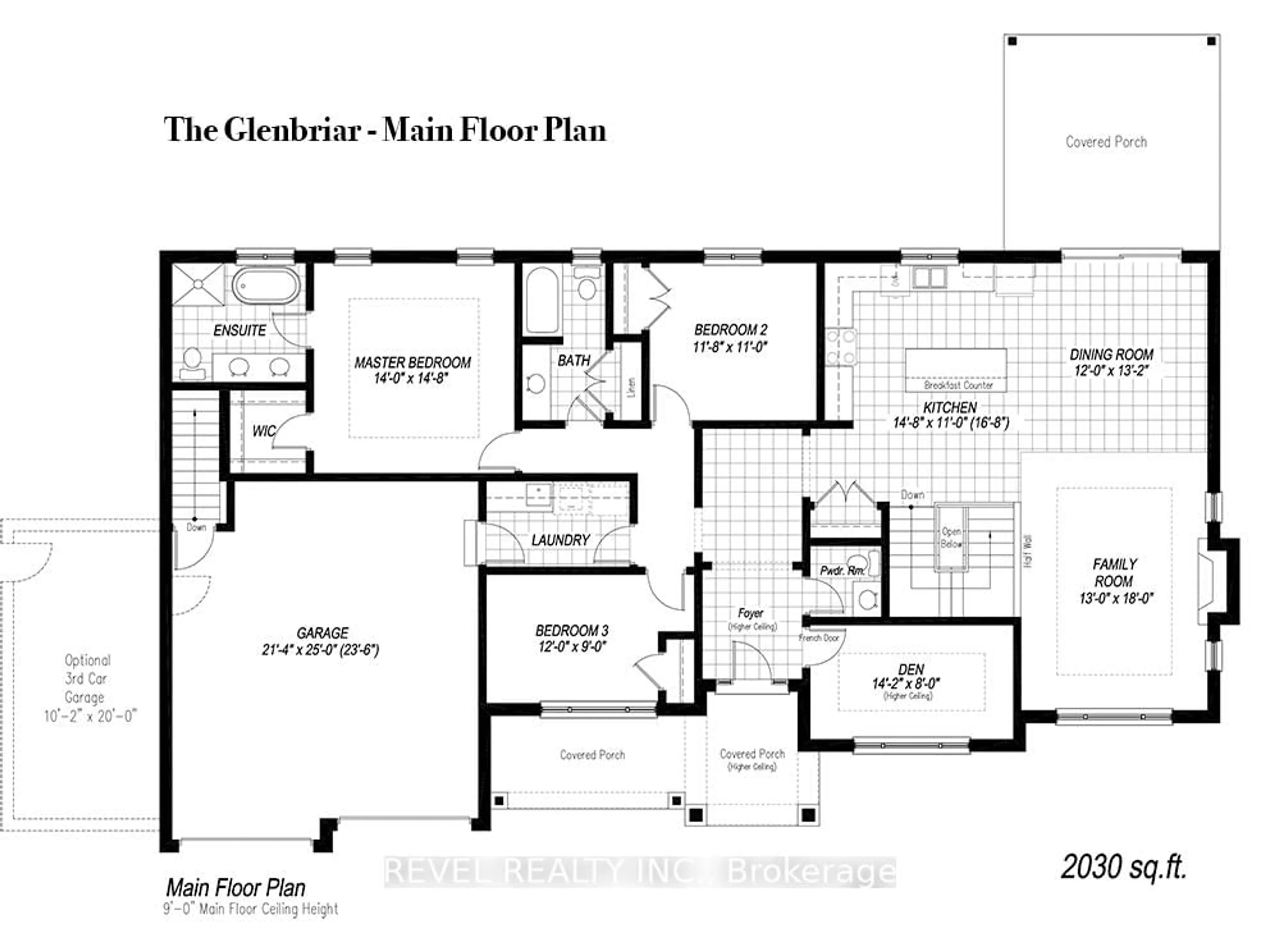 Floor plan for LOT 16 Augustus St, Brant Ontario N0E 1R0