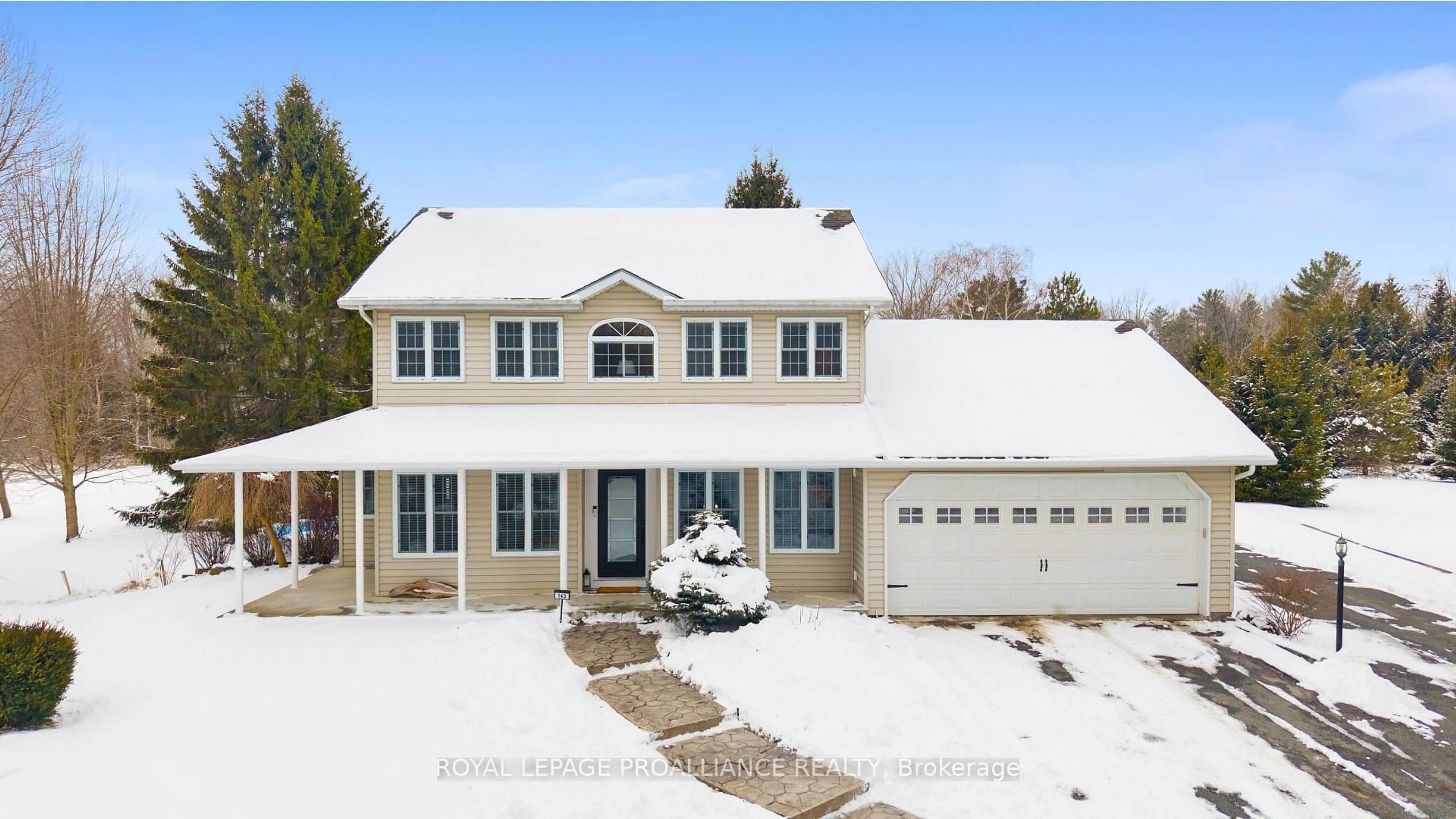 Home with vinyl exterior material, street for 143 Taft Rd, Prince Edward County Ontario K0K 1L0