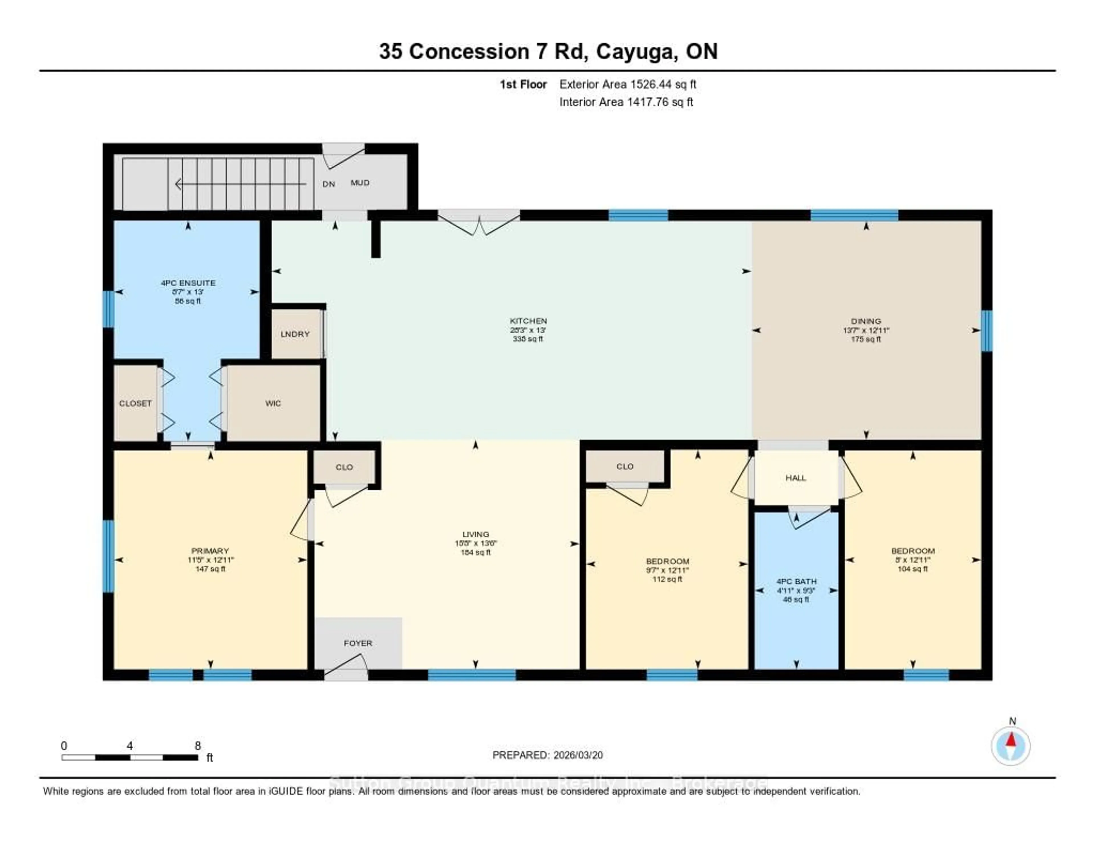 Floor plan for 35 Concession 7 Rd, Haldimand Ontario N0A 1E0