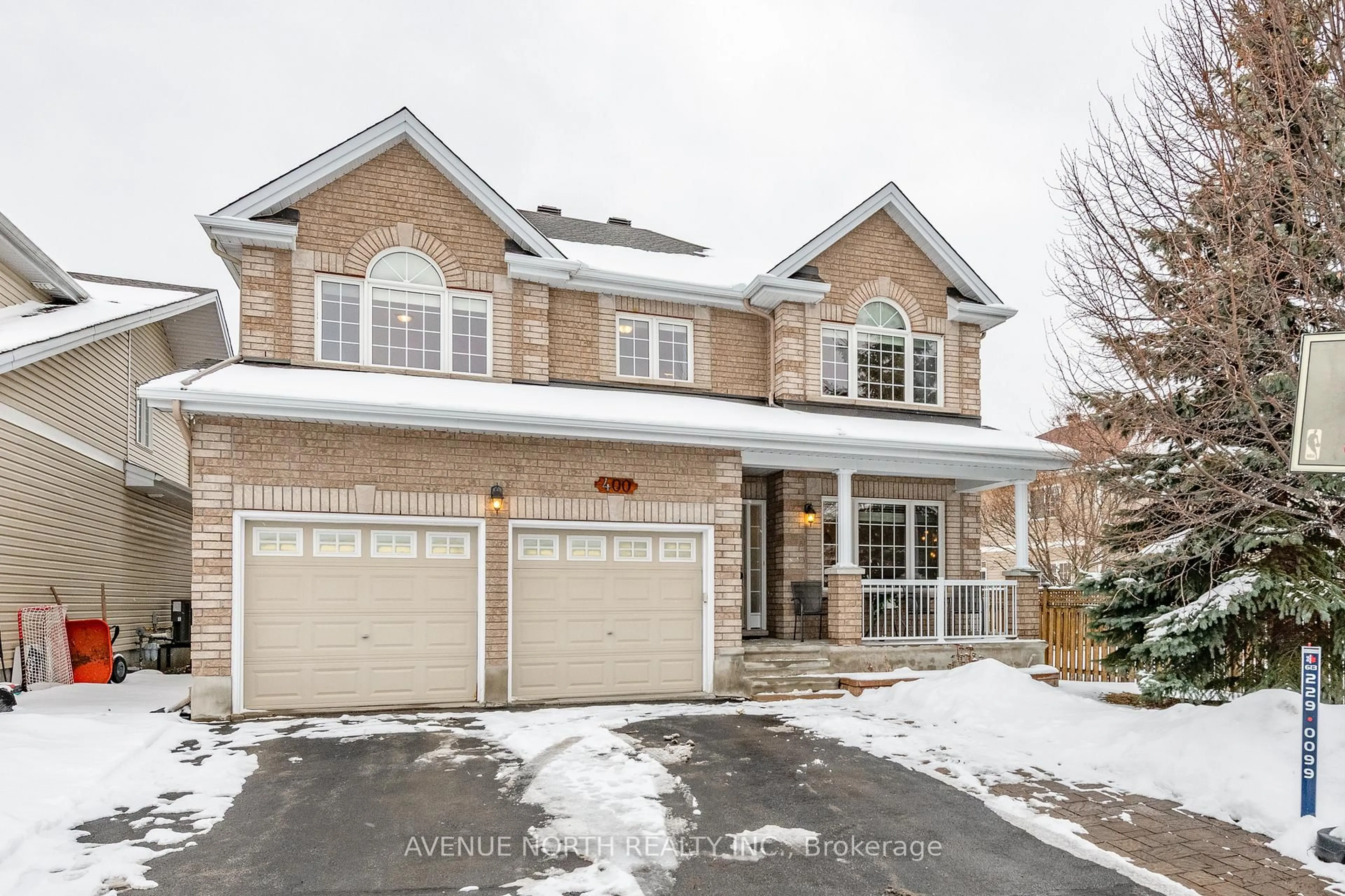 Home with brick exterior material, street for 400 Deer View Ave, Ottawa Ontario K1T 0B8