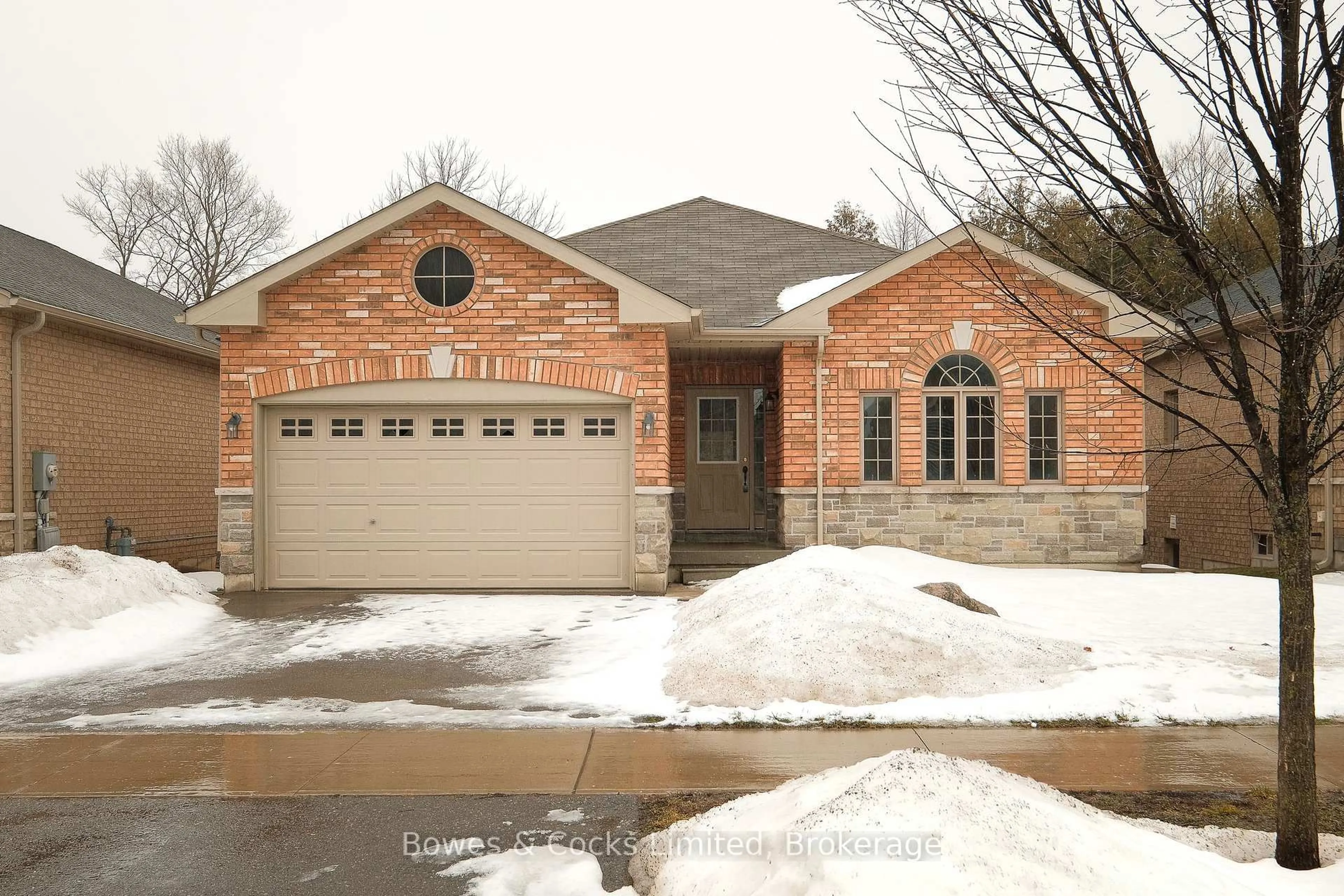 Home with brick exterior material, street for 147 Springdale Dr, Kawartha Lakes Ontario K9V 0N1