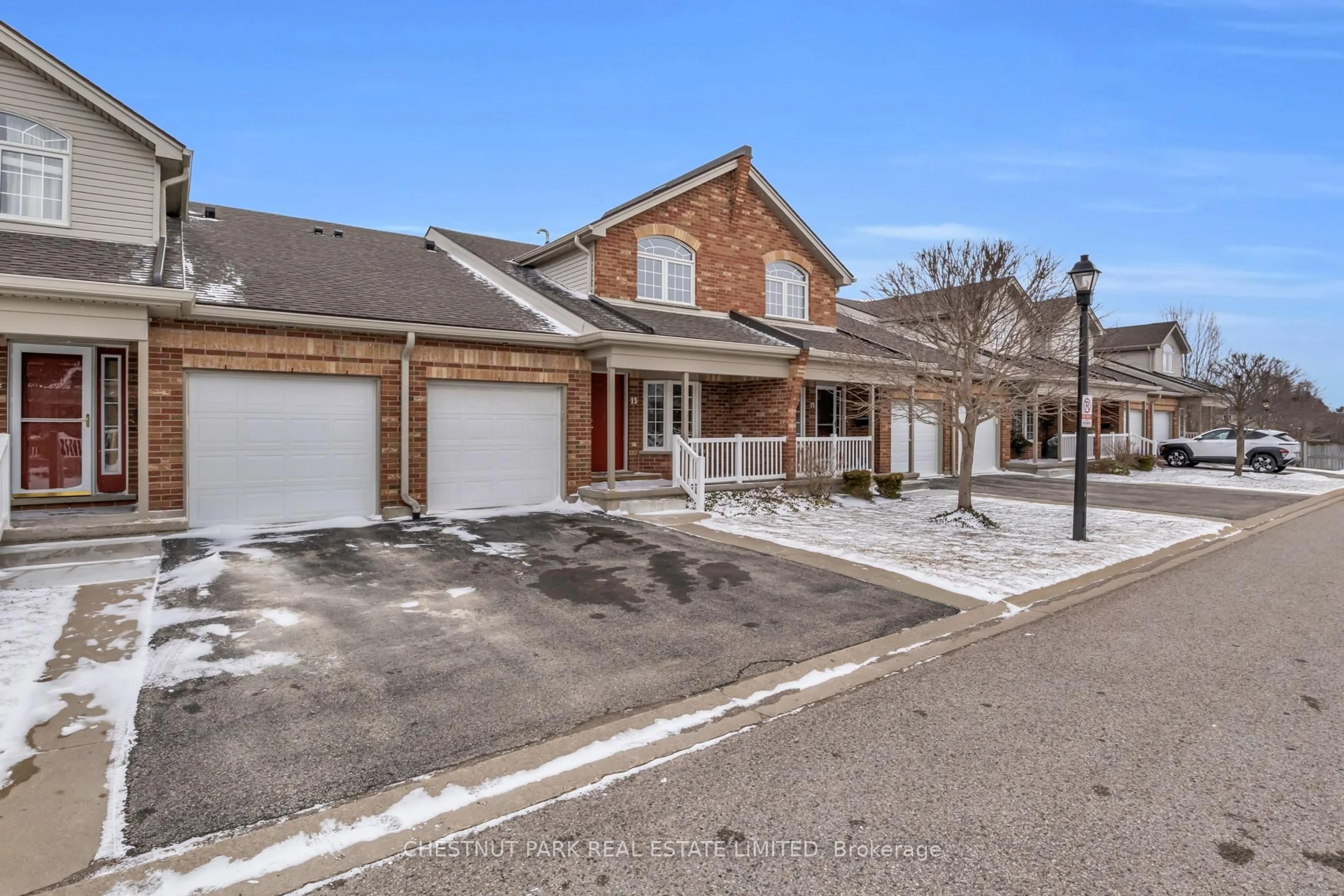 A pic from outside/outdoor area/front of a property/back of a property/a pic from drone, street for 480 Douglas St #13, Stratford Ontario N5A 8A8