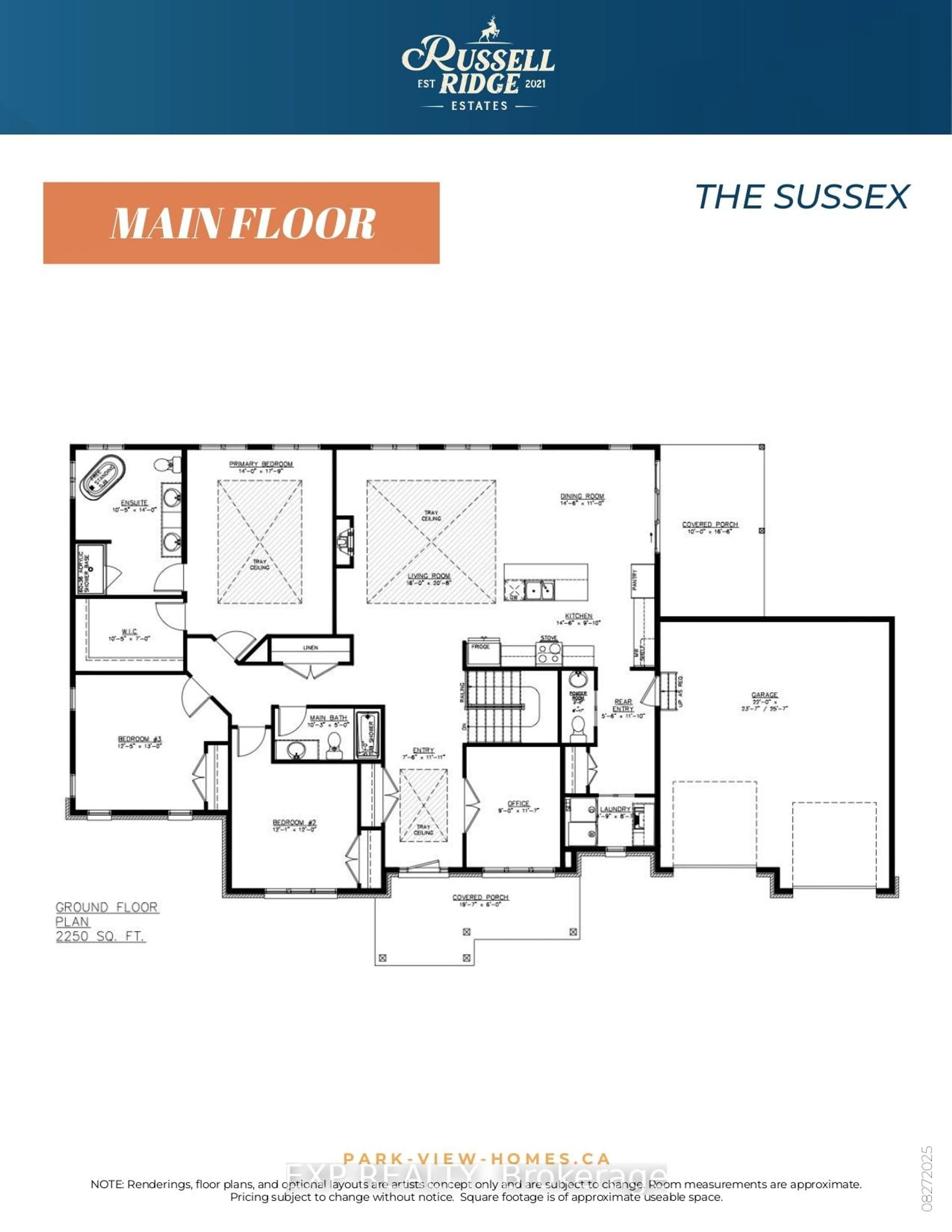 Floor plan for 228 Trudeau Cres, Russell Ontario K4R 1E5