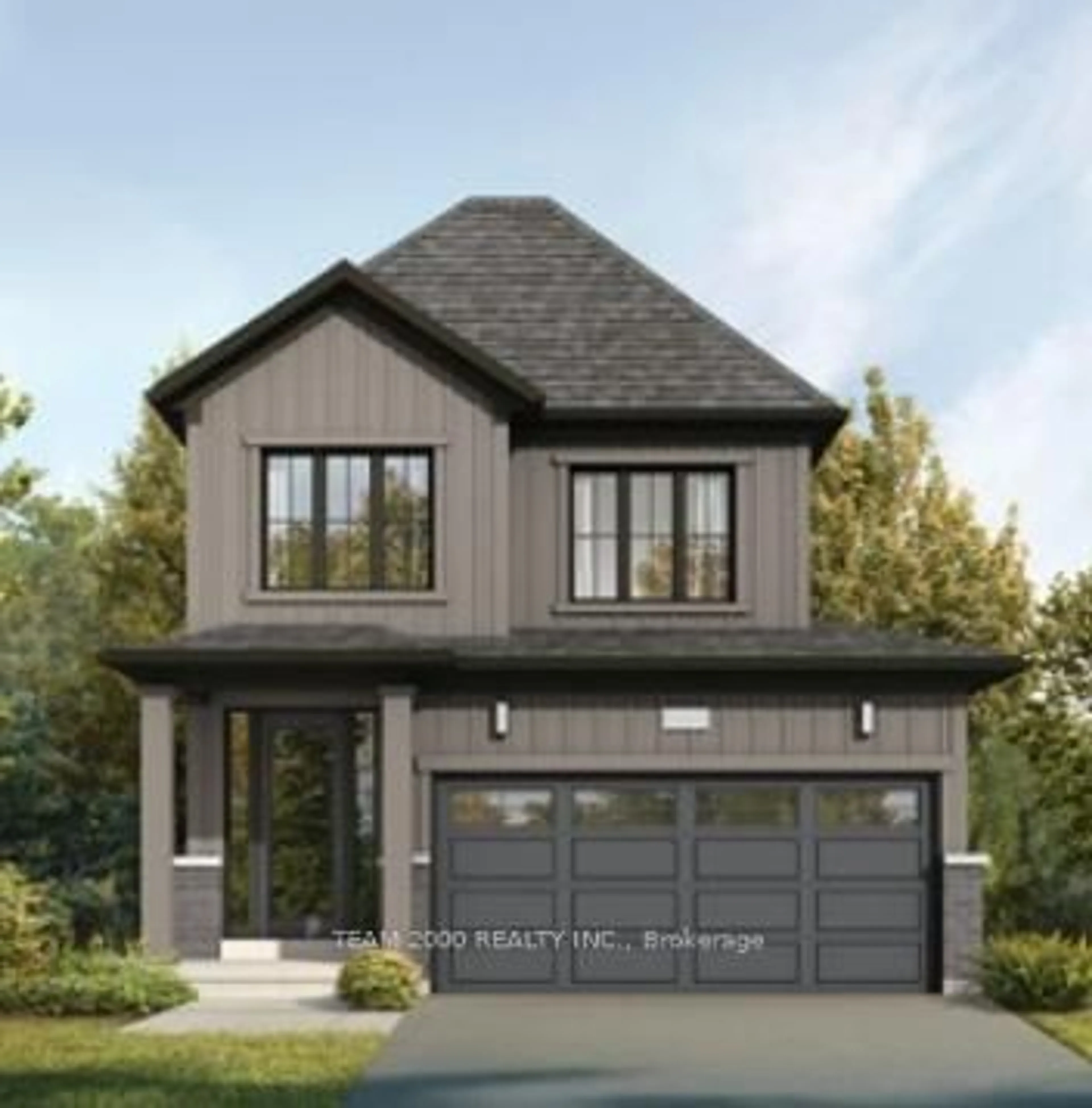 Home with brick exterior material, street for Lot 67 Lark St, Brant Ontario N3T 1T9