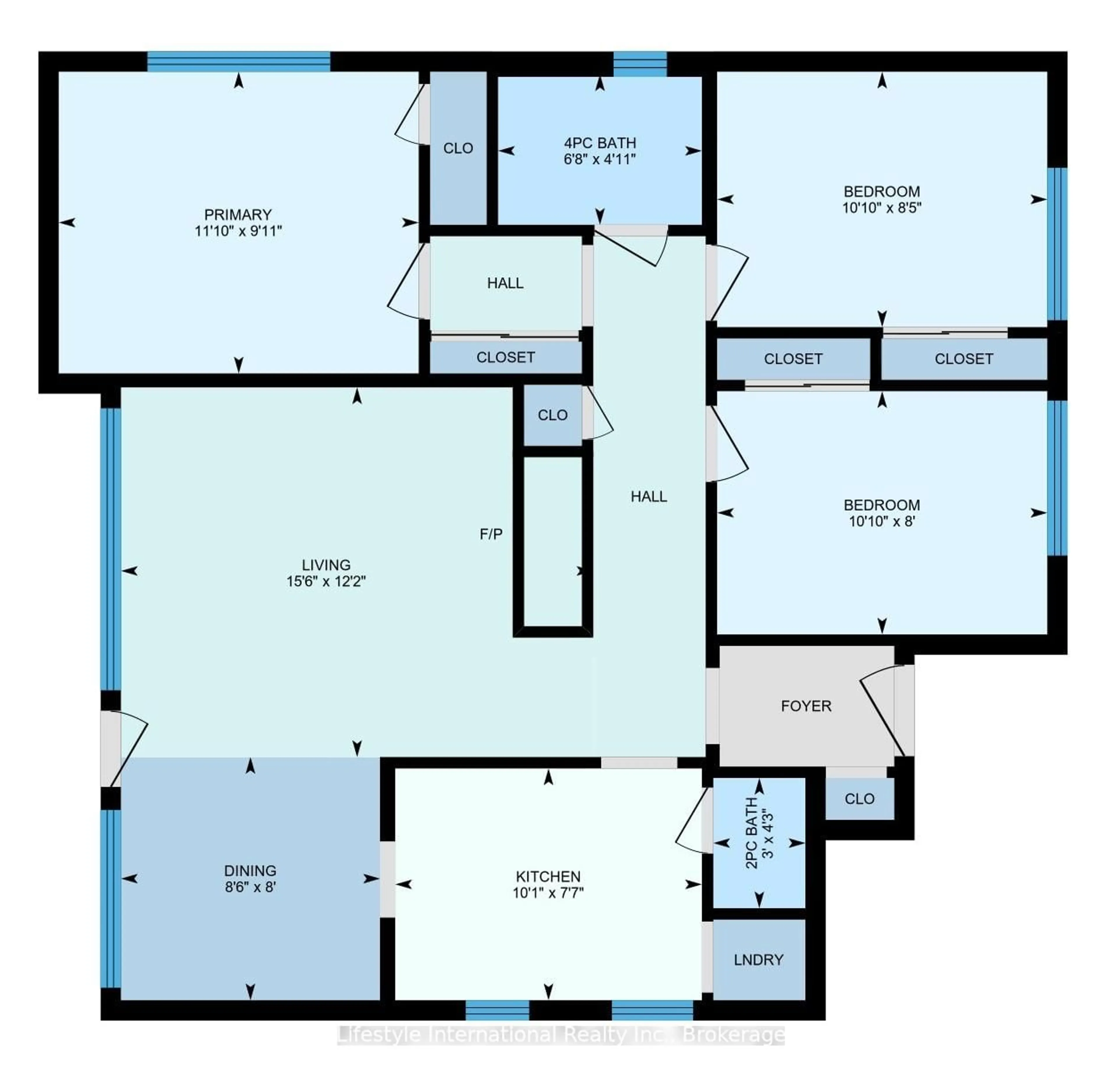 Floor plan for 171 Sixth Ave, Kitchener Ontario N2C 1R2