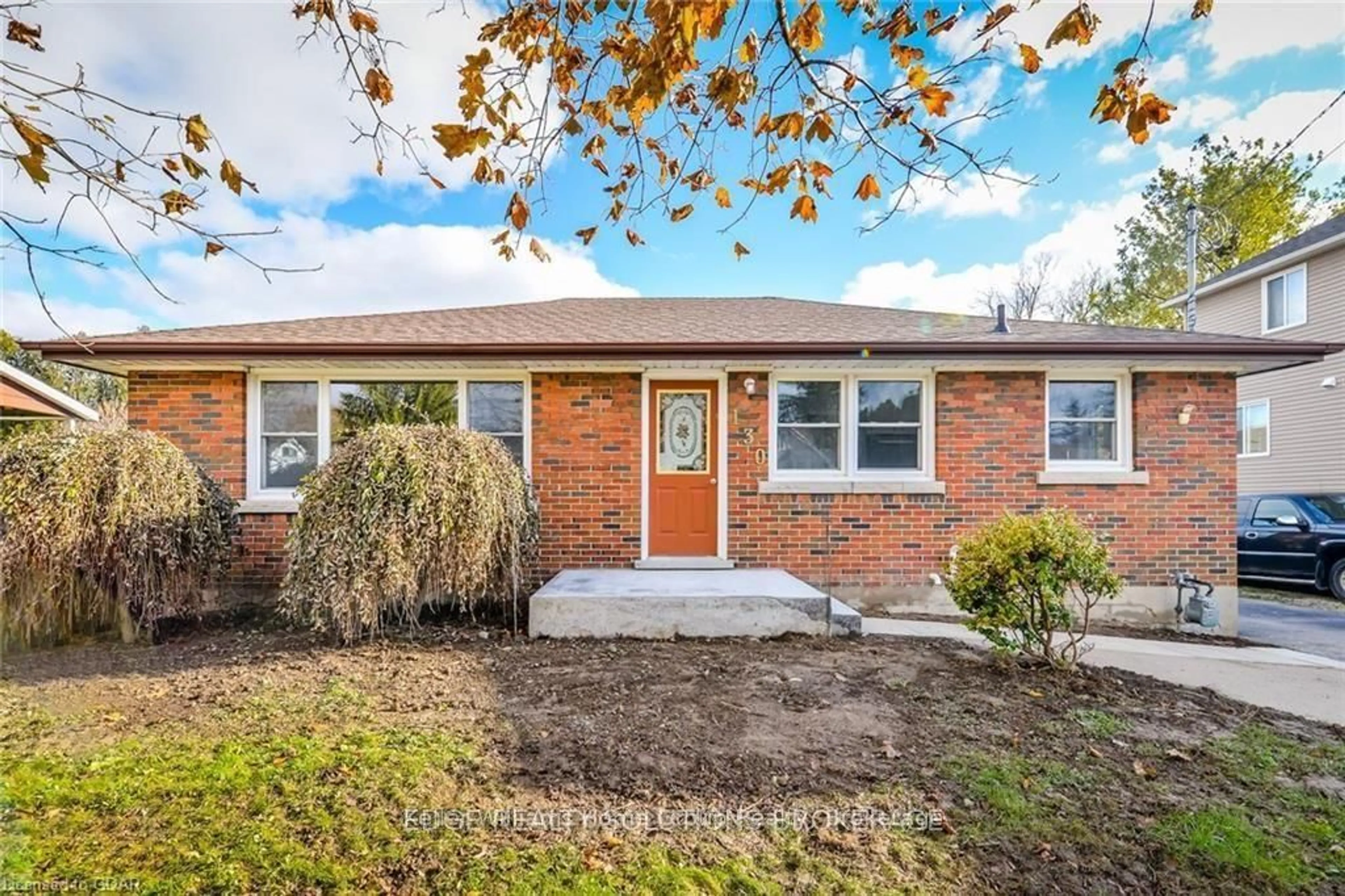 Home with brick exterior material, street for 130 Forfar St, Centre Wellington Ontario N1M 1B2
