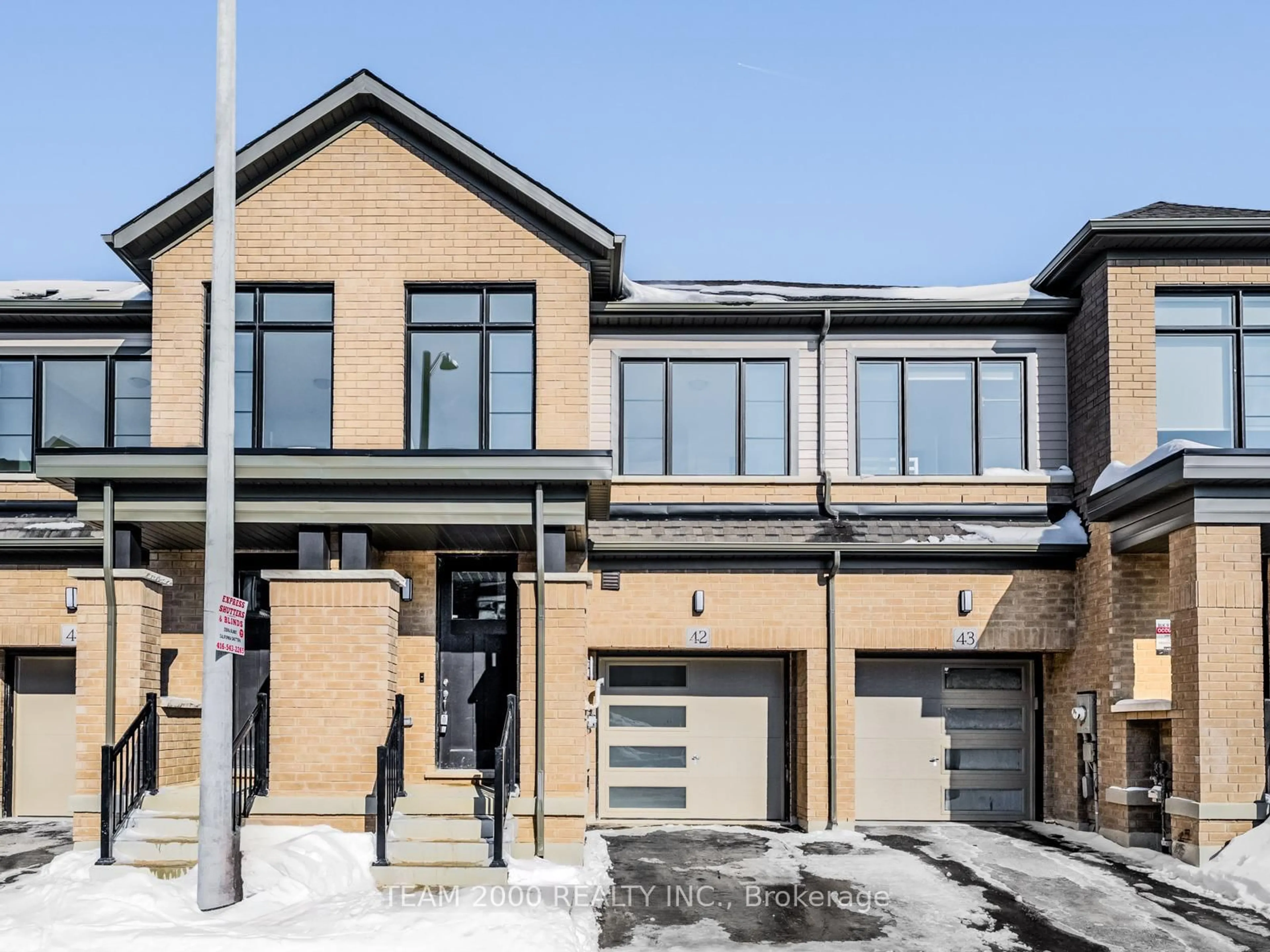 Home with brick exterior material, street for 474 Provident Way #42, Hamilton Ontario L0R 1W0