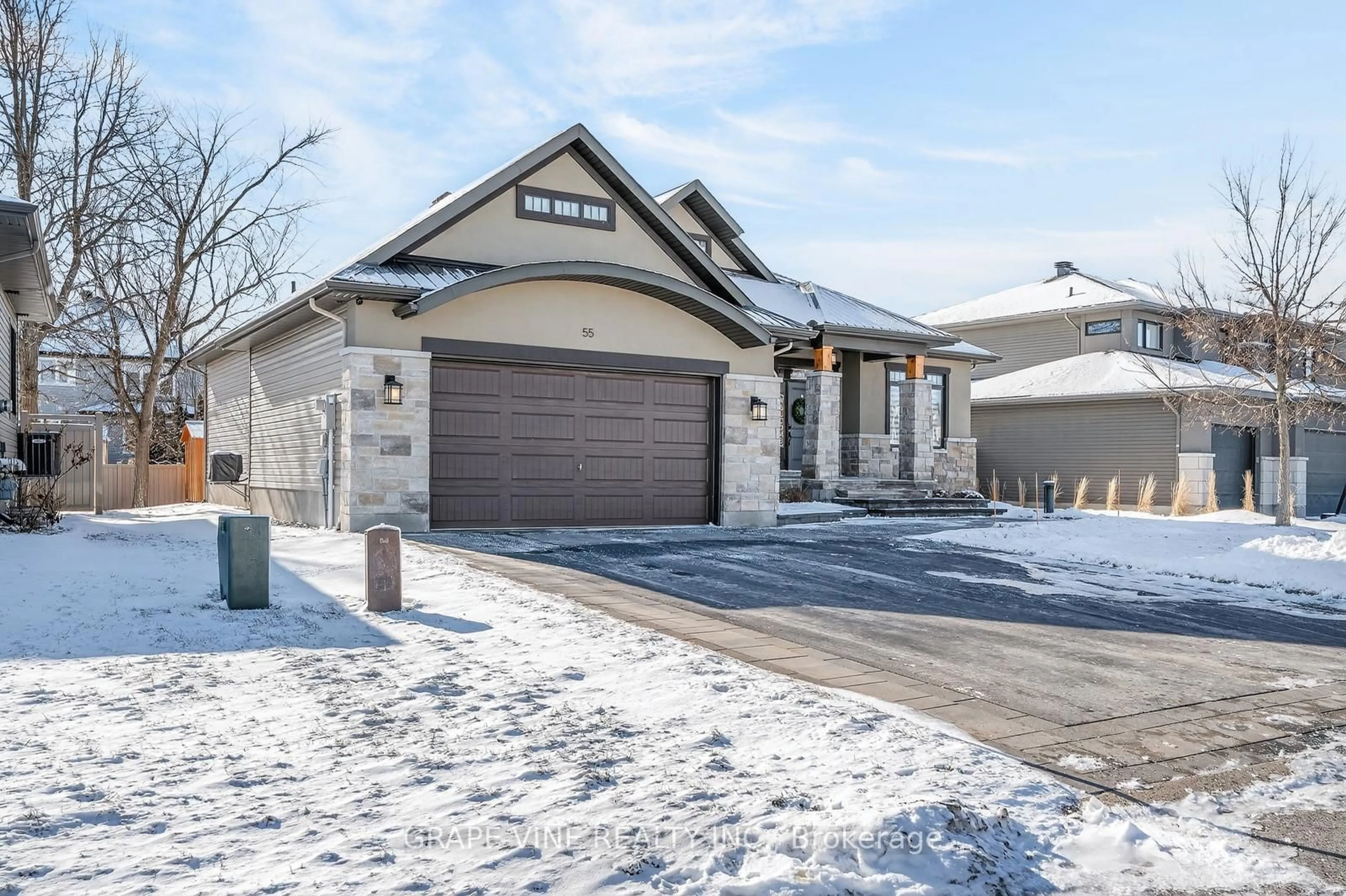 Home with brick exterior material, street for 55 Dr Neelin Dr, Richmond Ontario K0A 2Z0