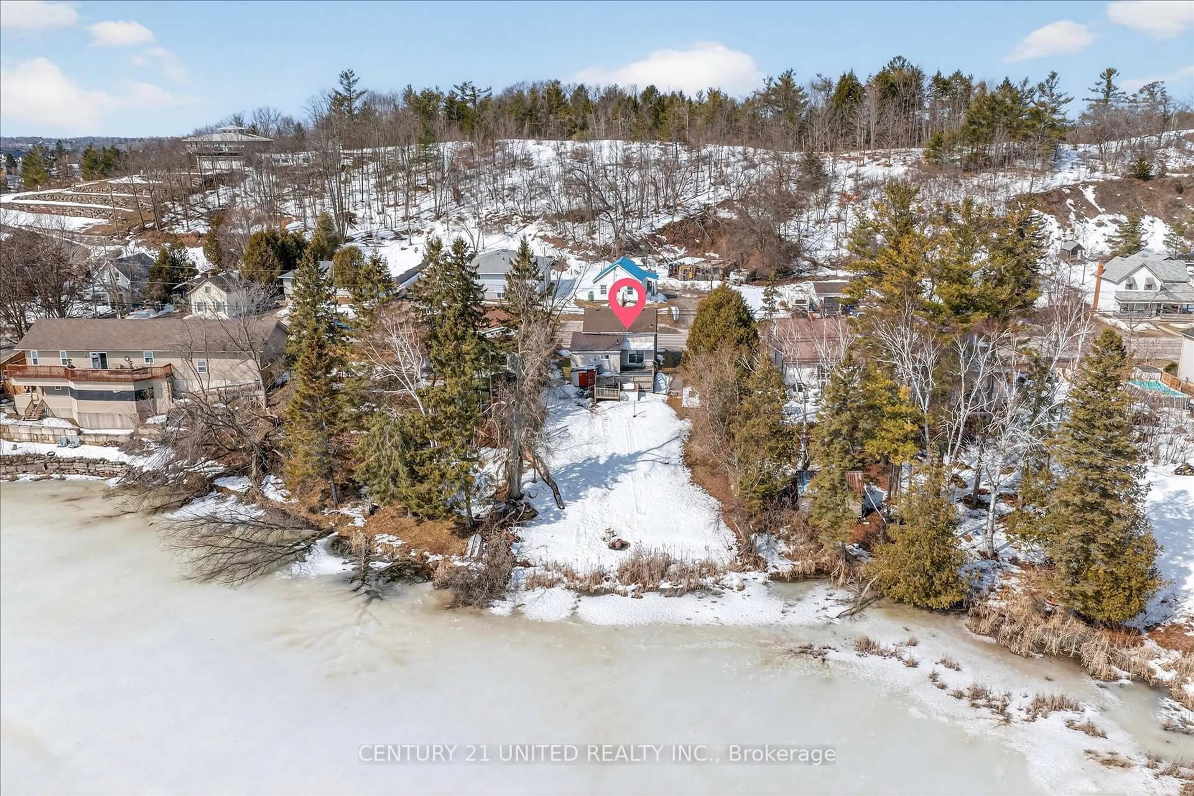 A pic from outside/outdoor area/front of a property/back of a property/a pic from drone, forest/trees view for 4401 7 Highway, Asphodel-Norwood Ontario K0L 2V0