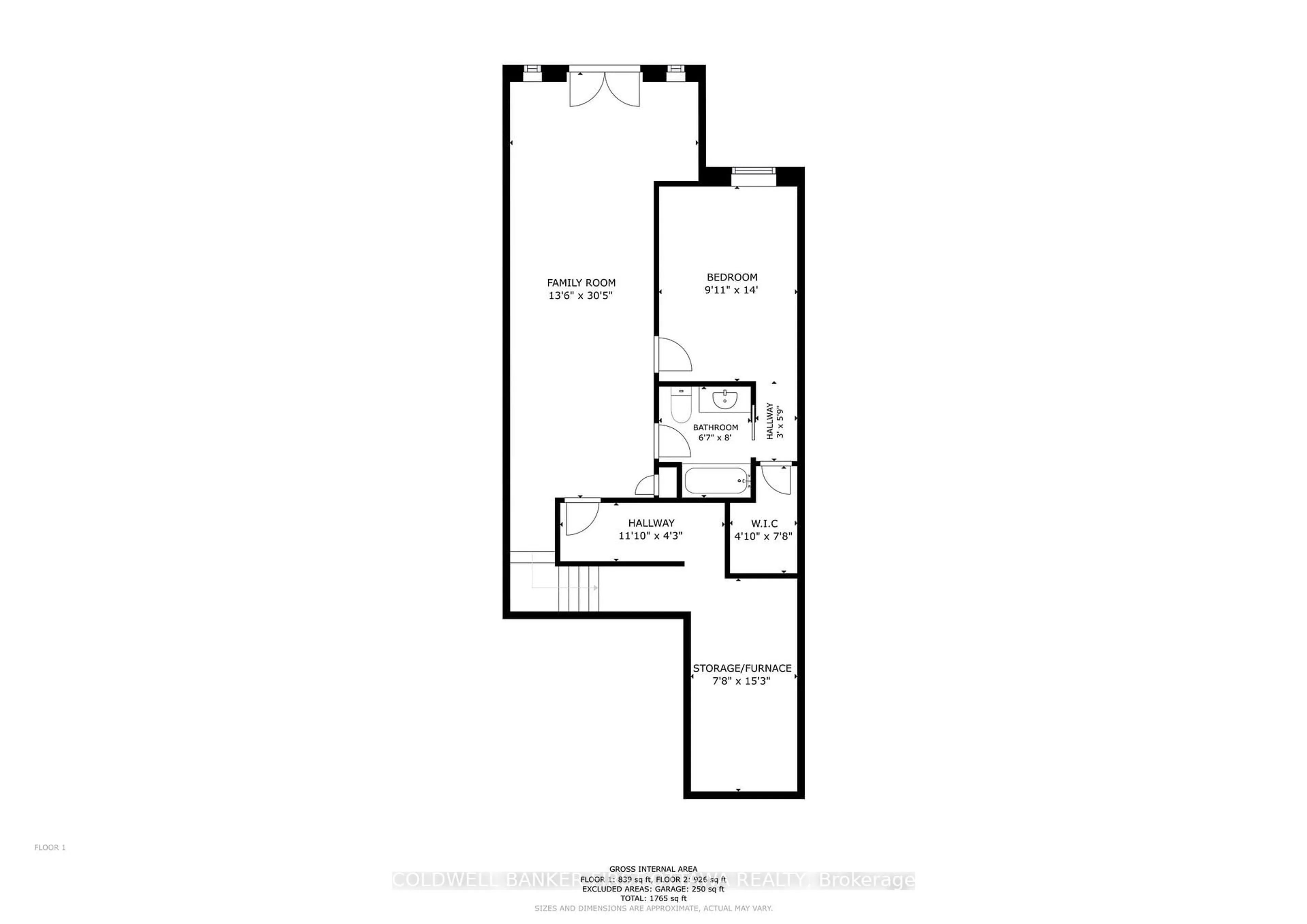 Floor plan for 35 Perthmore St, Perth Ontario K7H 3P1