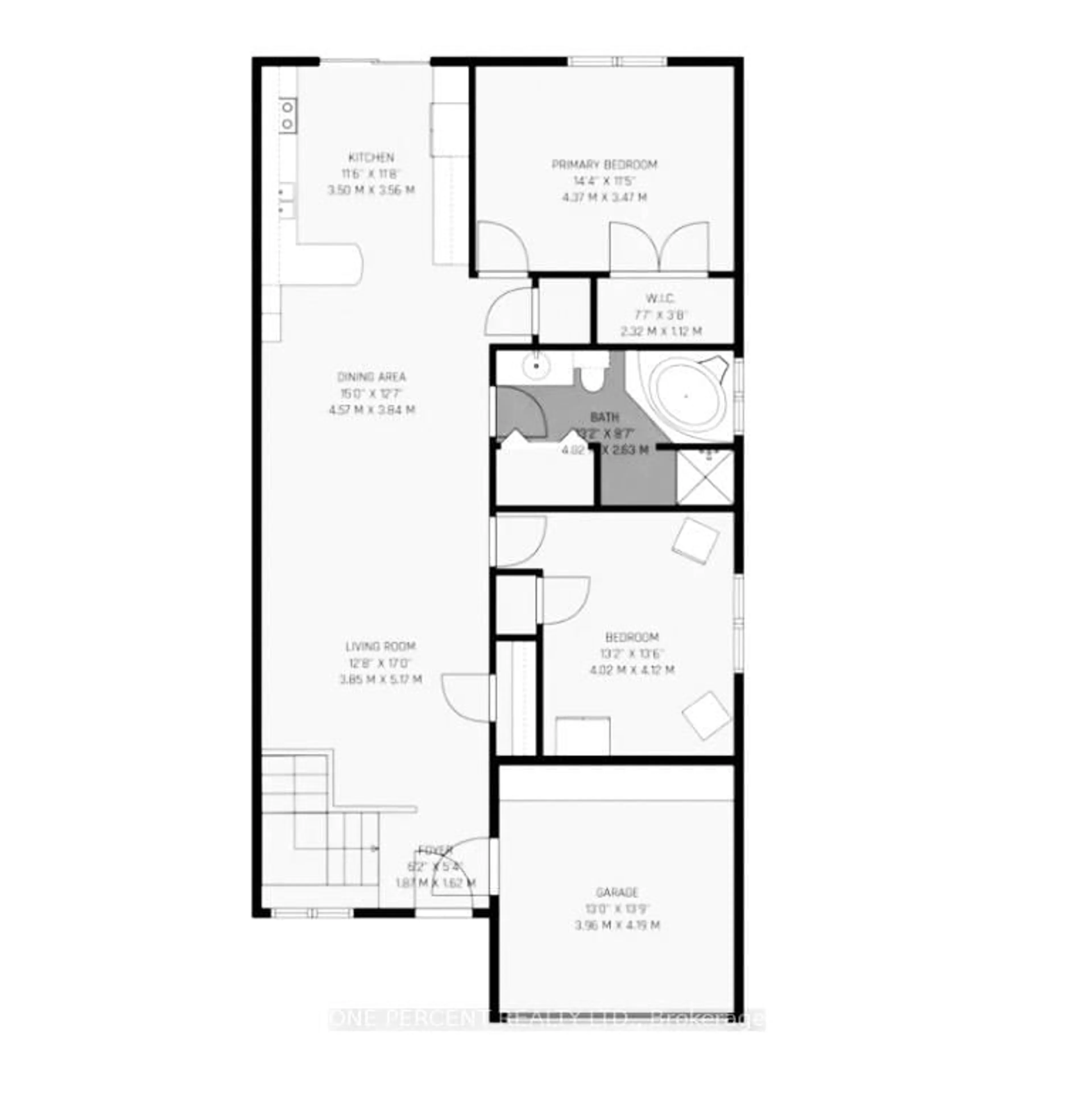 Floor plan for 210 Trillium Circ, Alfred and Plantagenet Ontario K0A 3K0