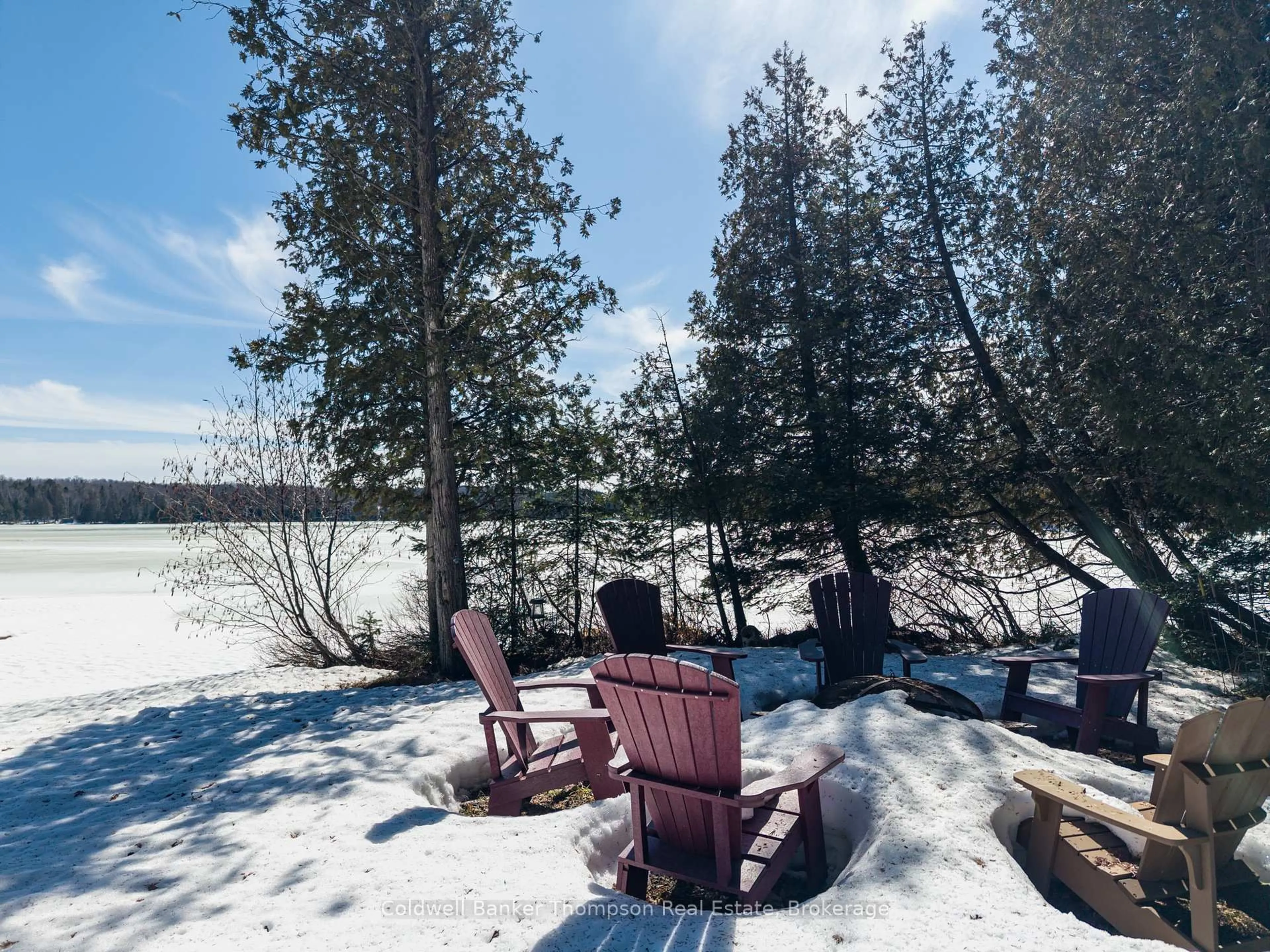 Patio, water/lake/river/ocean view for 369 Pinegrove Rd, Perry Ontario P0A 1J0