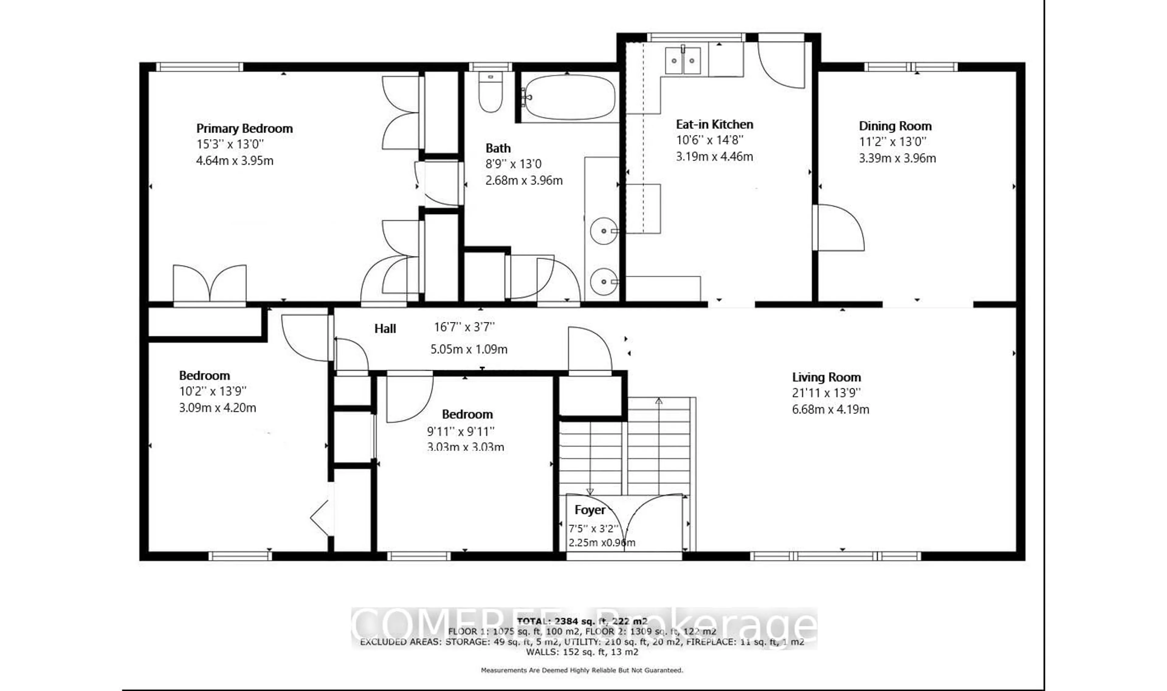 Floor plan for 4437 County Road 12, South Stormont Ontario K0C 1R0