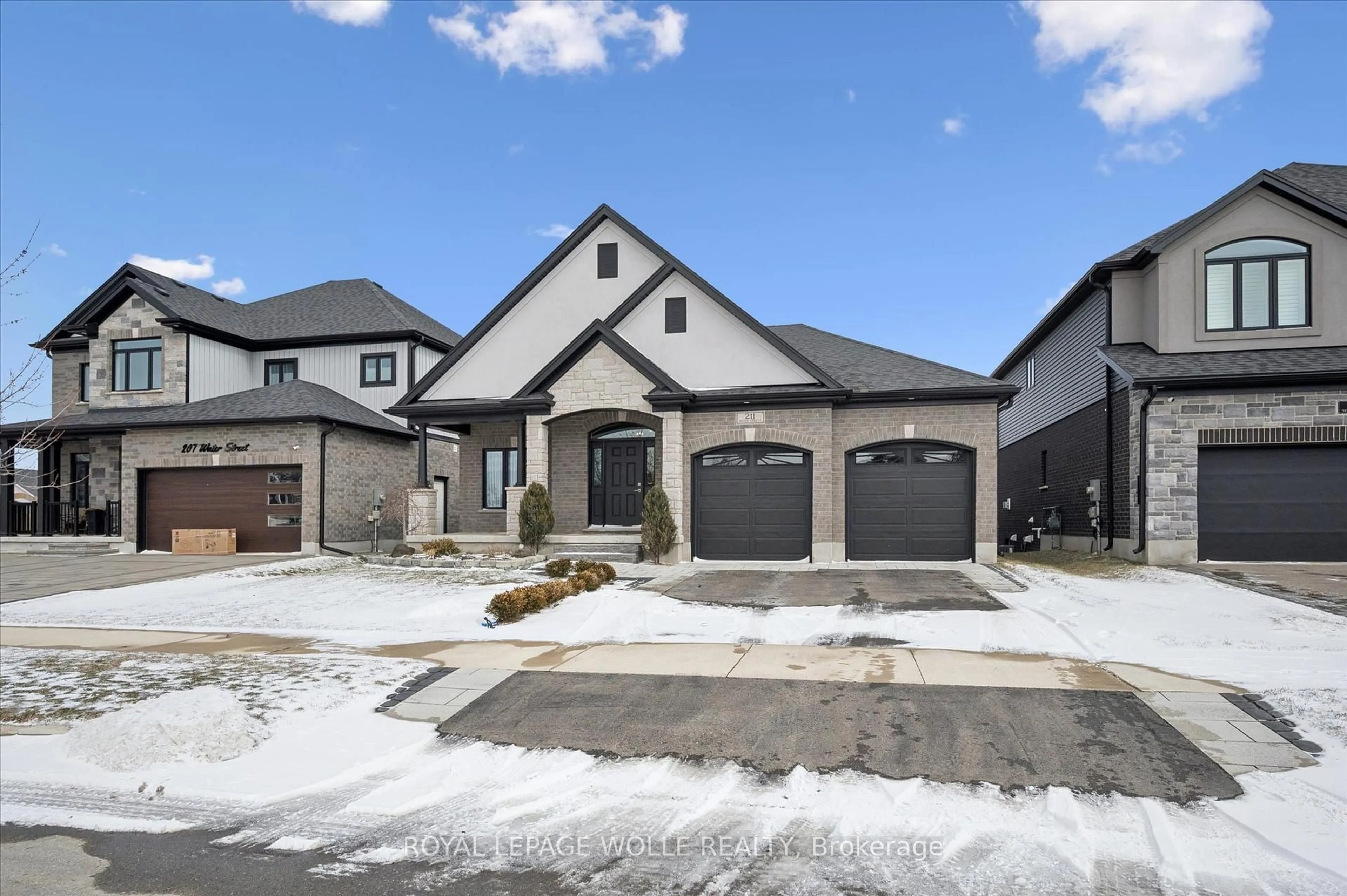 Home with brick exterior material, street for 211 Water St, Woolwich Ontario N0B 2N0