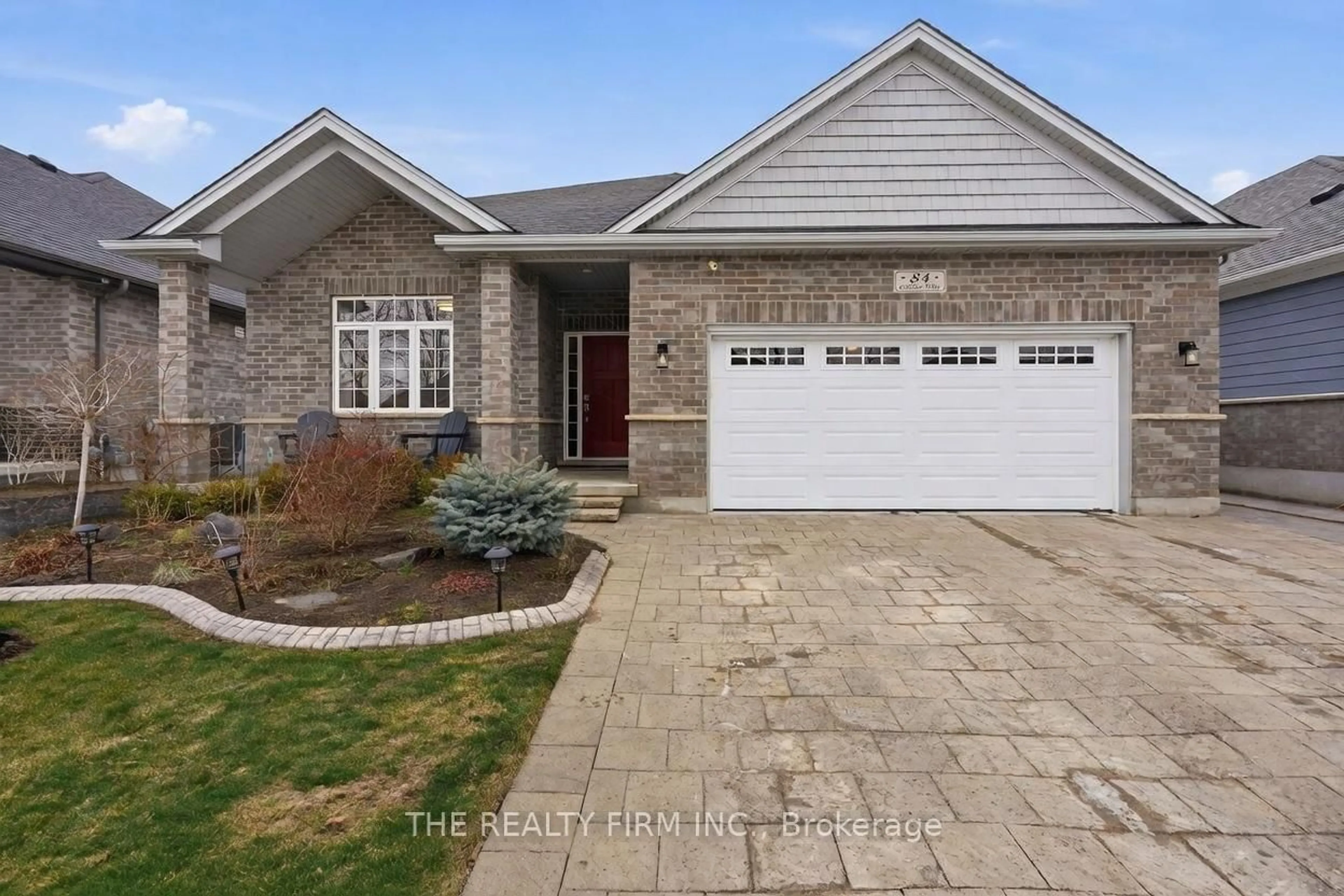 Home with brick exterior material, street for 84 Collins Way, Strathroy-Caradoc Ontario N7G 0G2