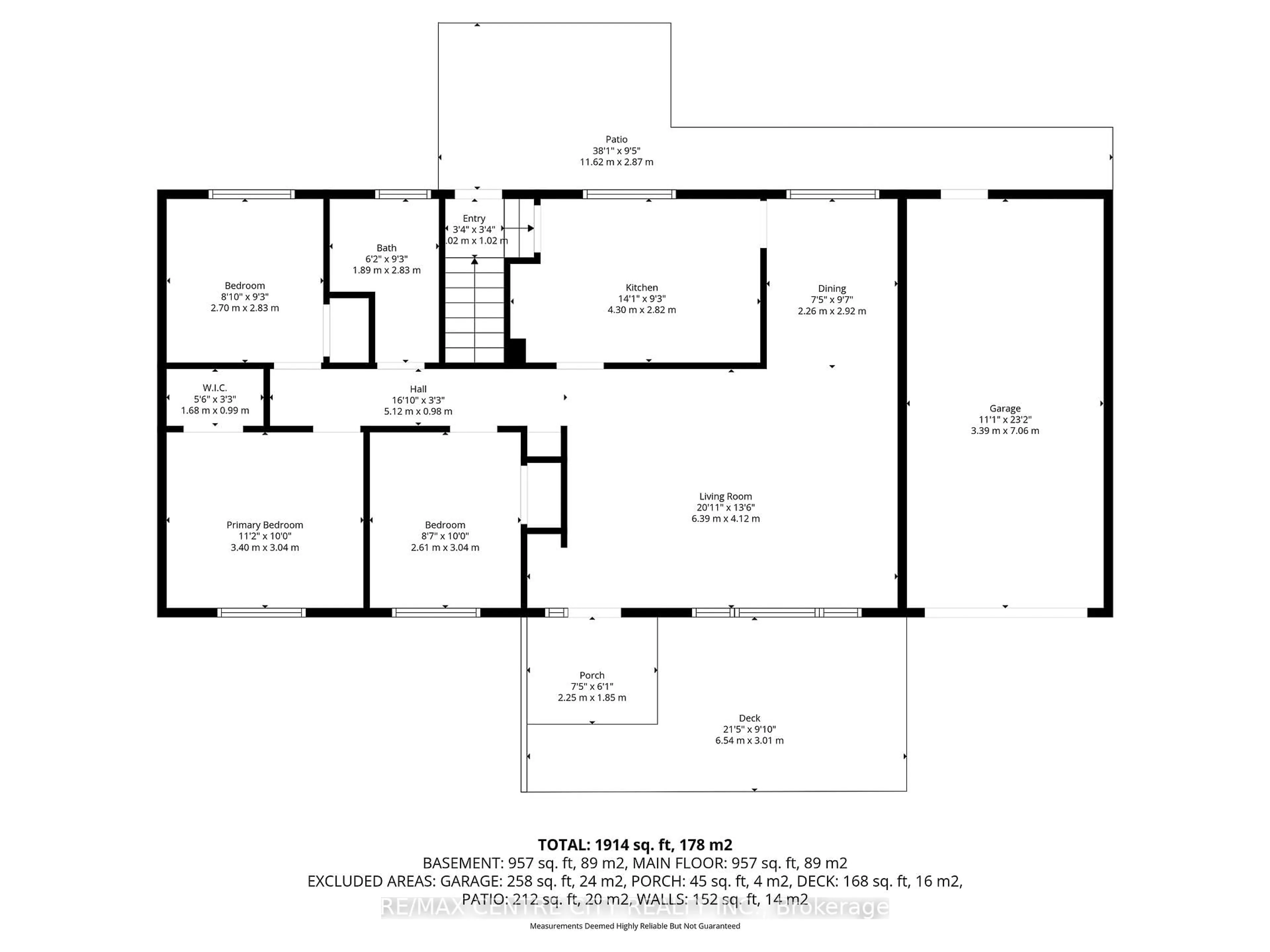 Floor plan for 68 Bailey Ave, Central Elgin Ontario N5R 5A1