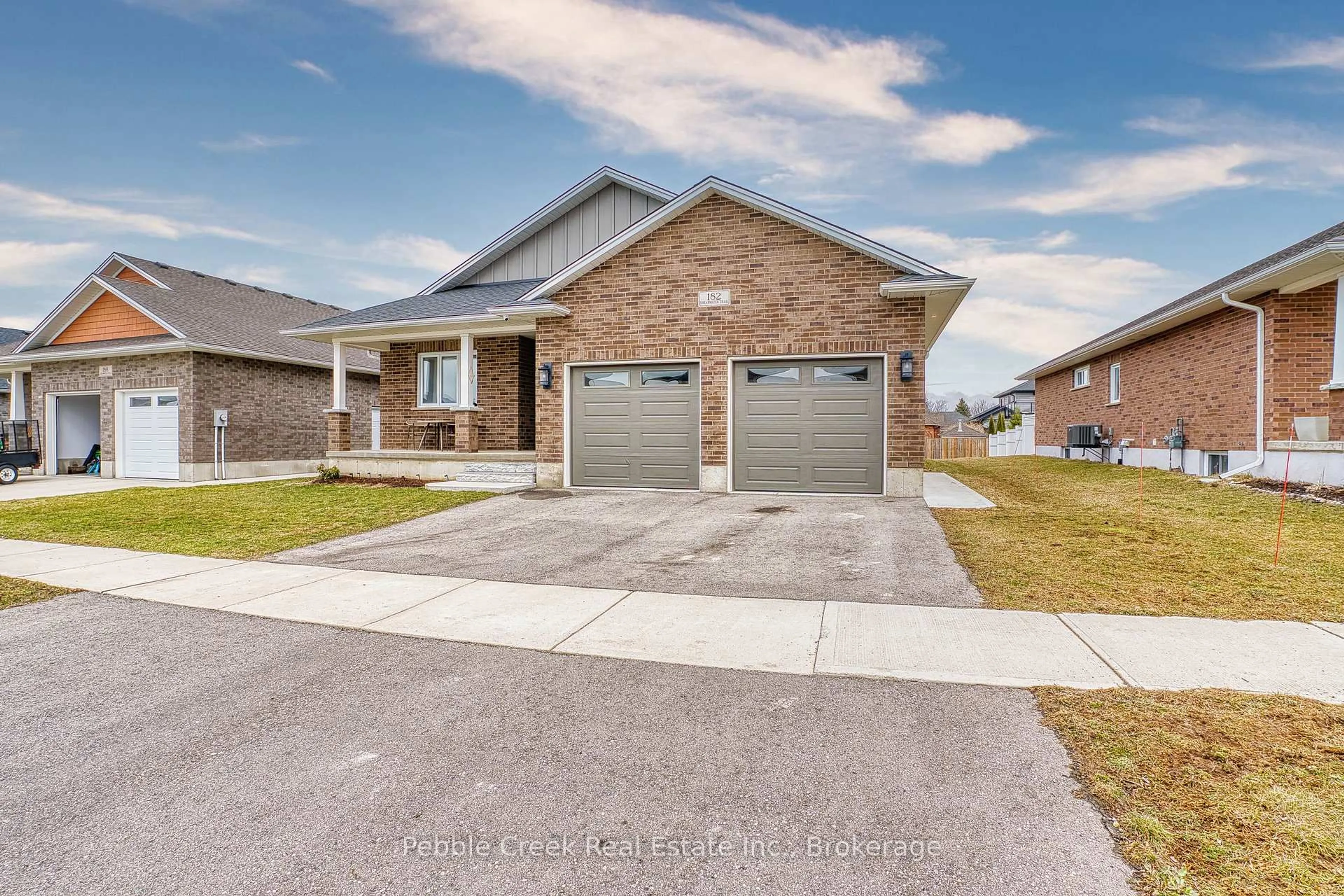 Home with brick exterior material, street for 182 Shearwater Tr, Goderich Ontario N7A 0C3