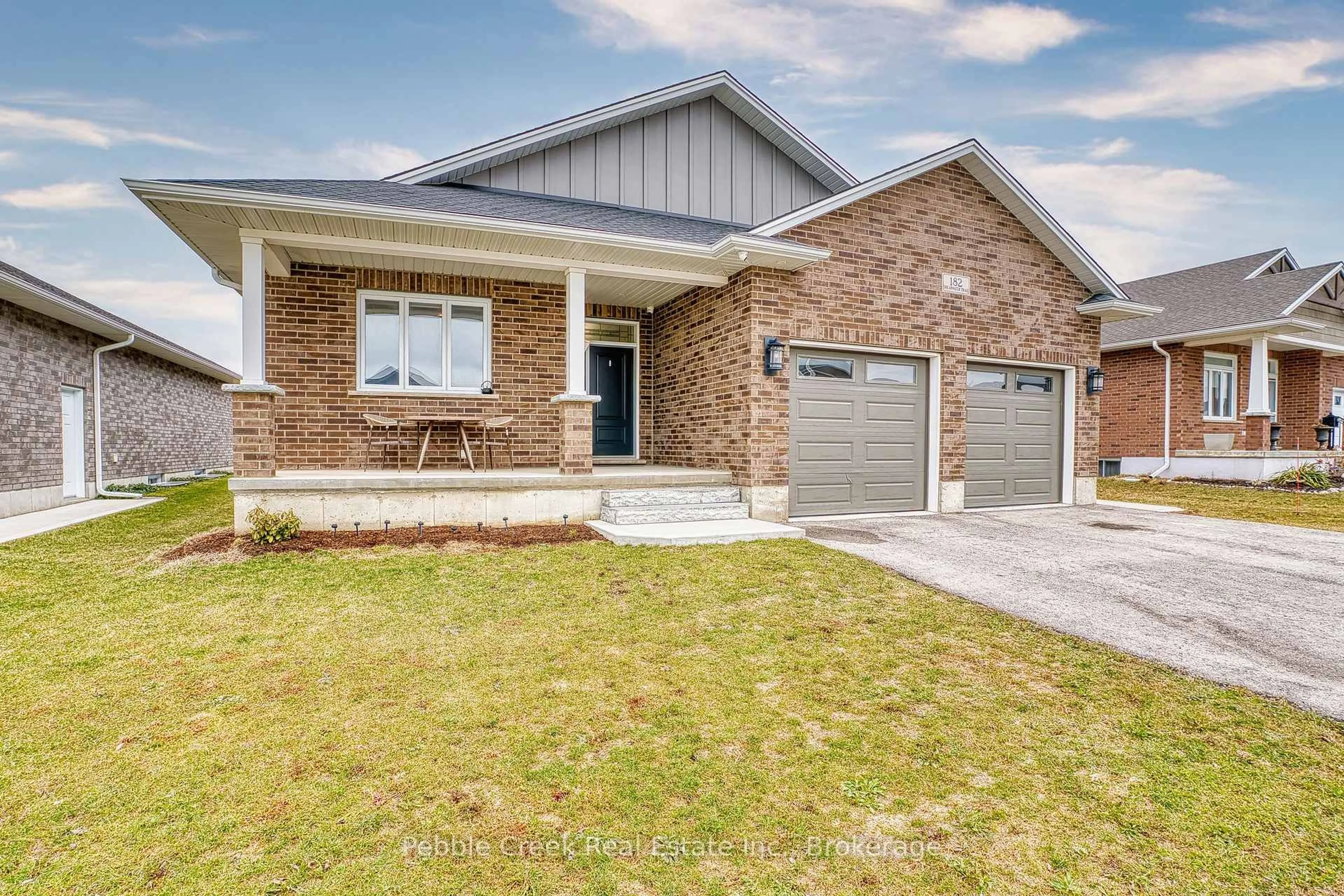 Home with brick exterior material, street for 182 Shearwater Tr, Goderich Ontario N7A 0C3