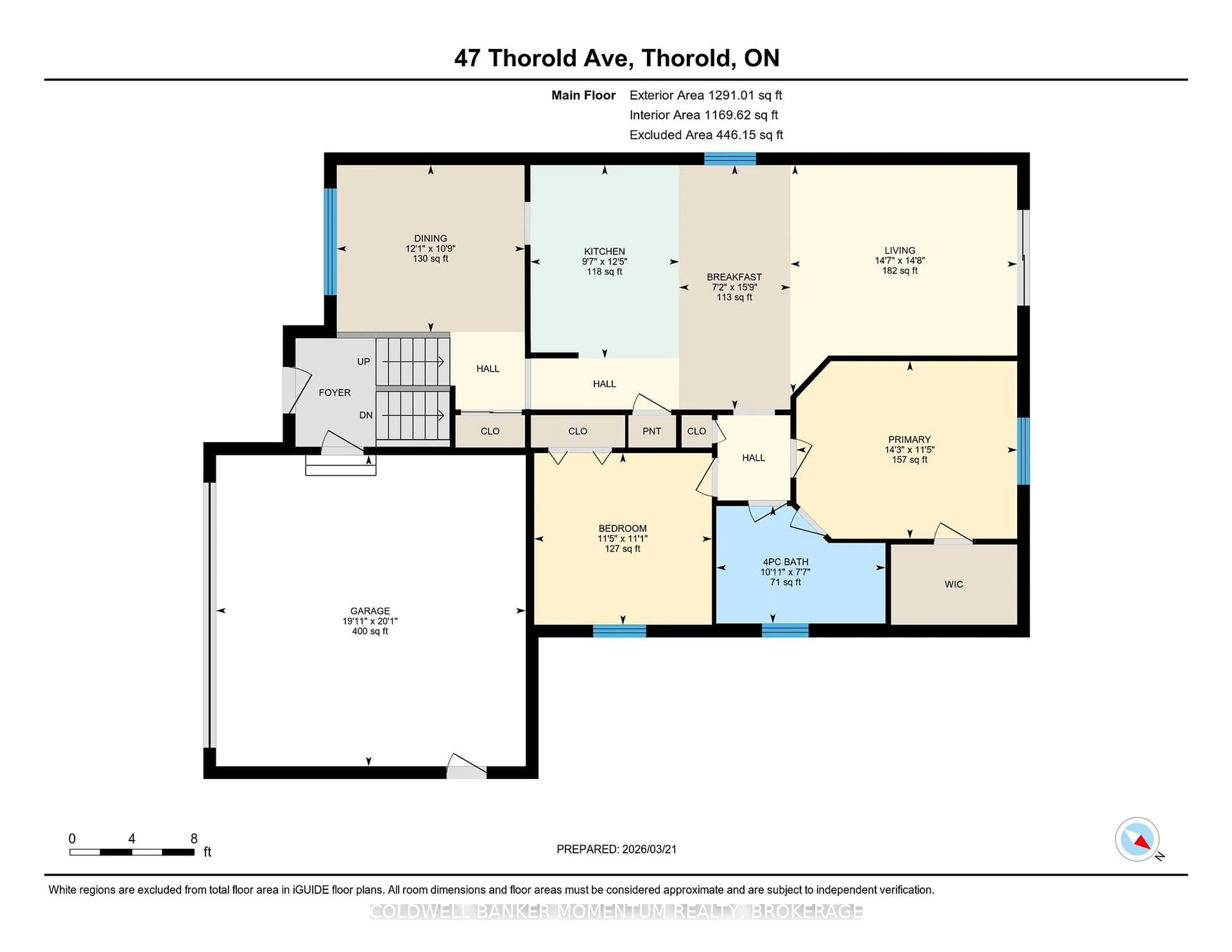 Floor plan for 47 Thorold Ave, Thorold Ontario L0S 1K0