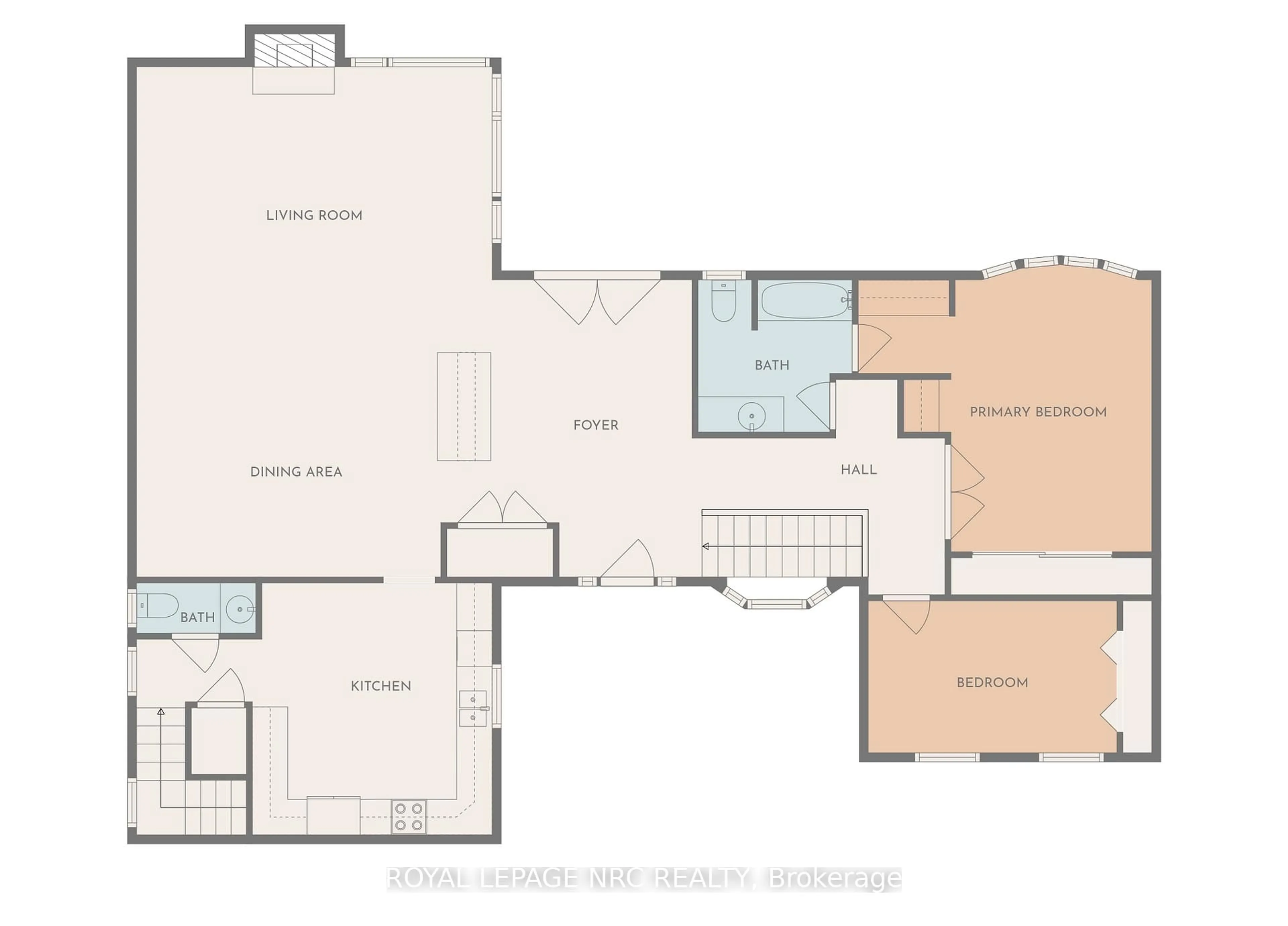 Floor plan for 61 Tremont Dr, St. Catharines Ontario L2T 3Y9