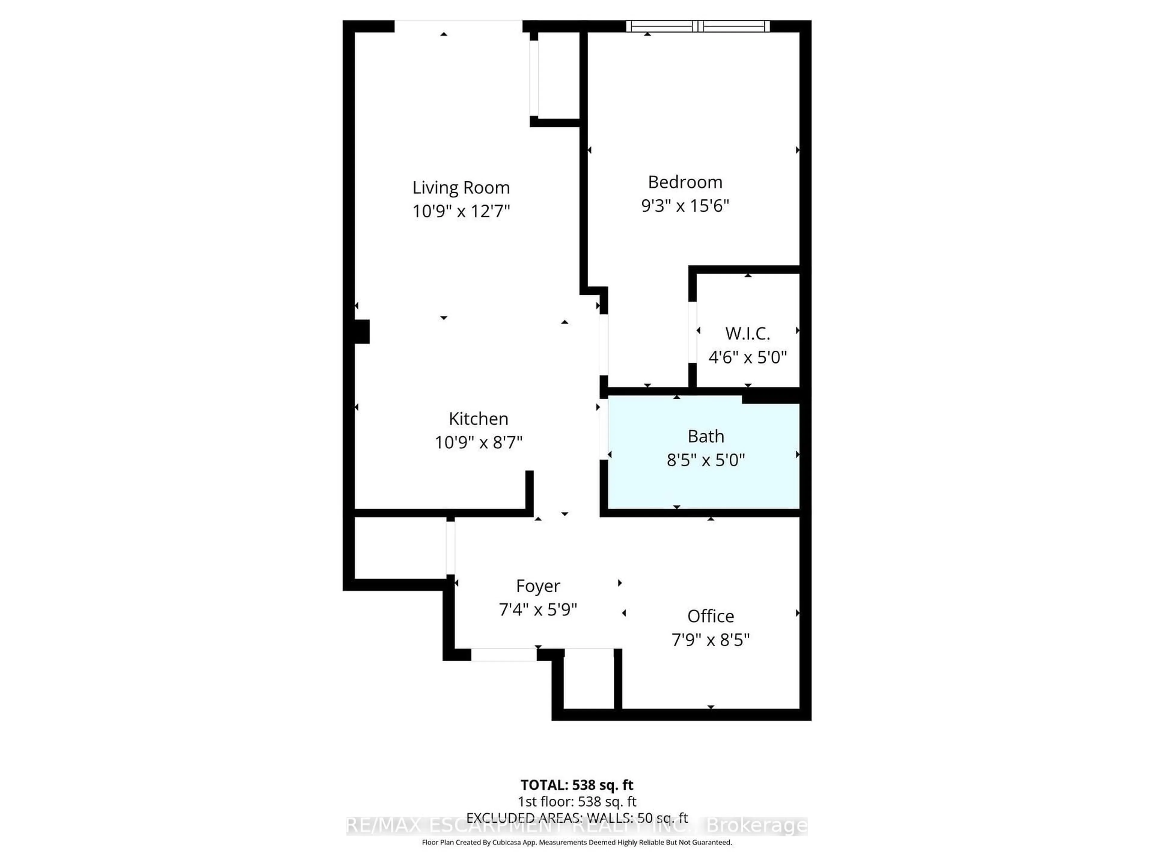 Floor plan for 460 Dundas St #1112, Hamilton Ontario L8B 2A5