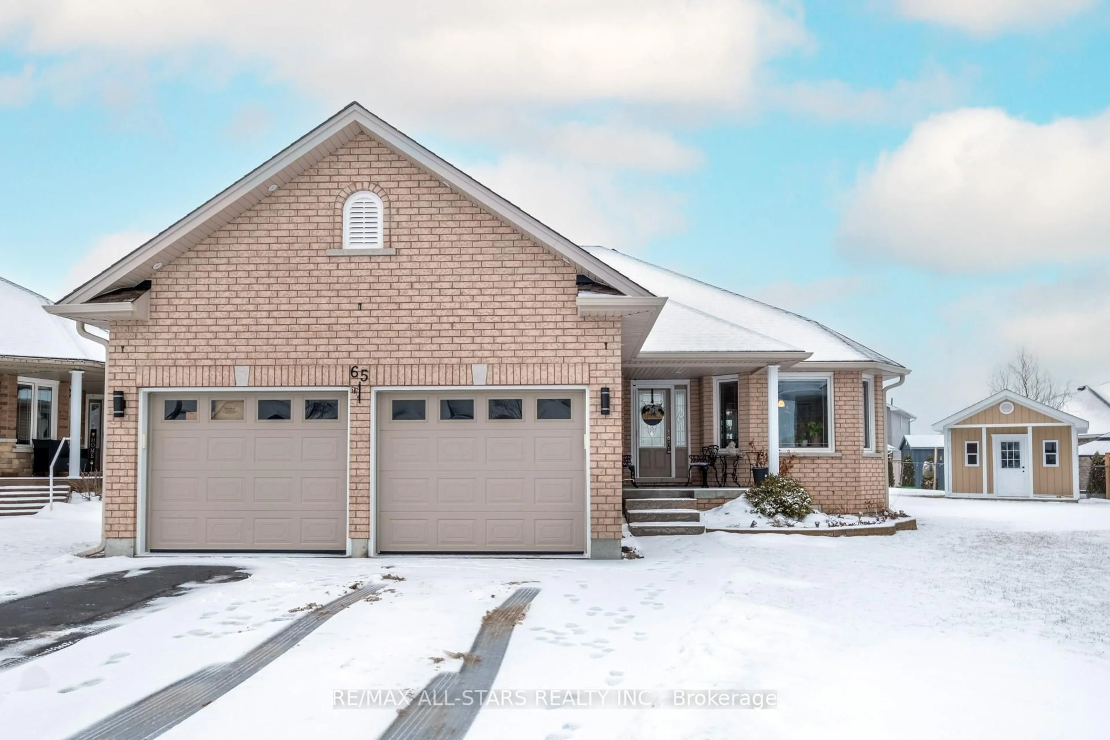 Home with brick exterior material, street for 65 Liam St, Kawartha Lakes Ontario K9V 0J4