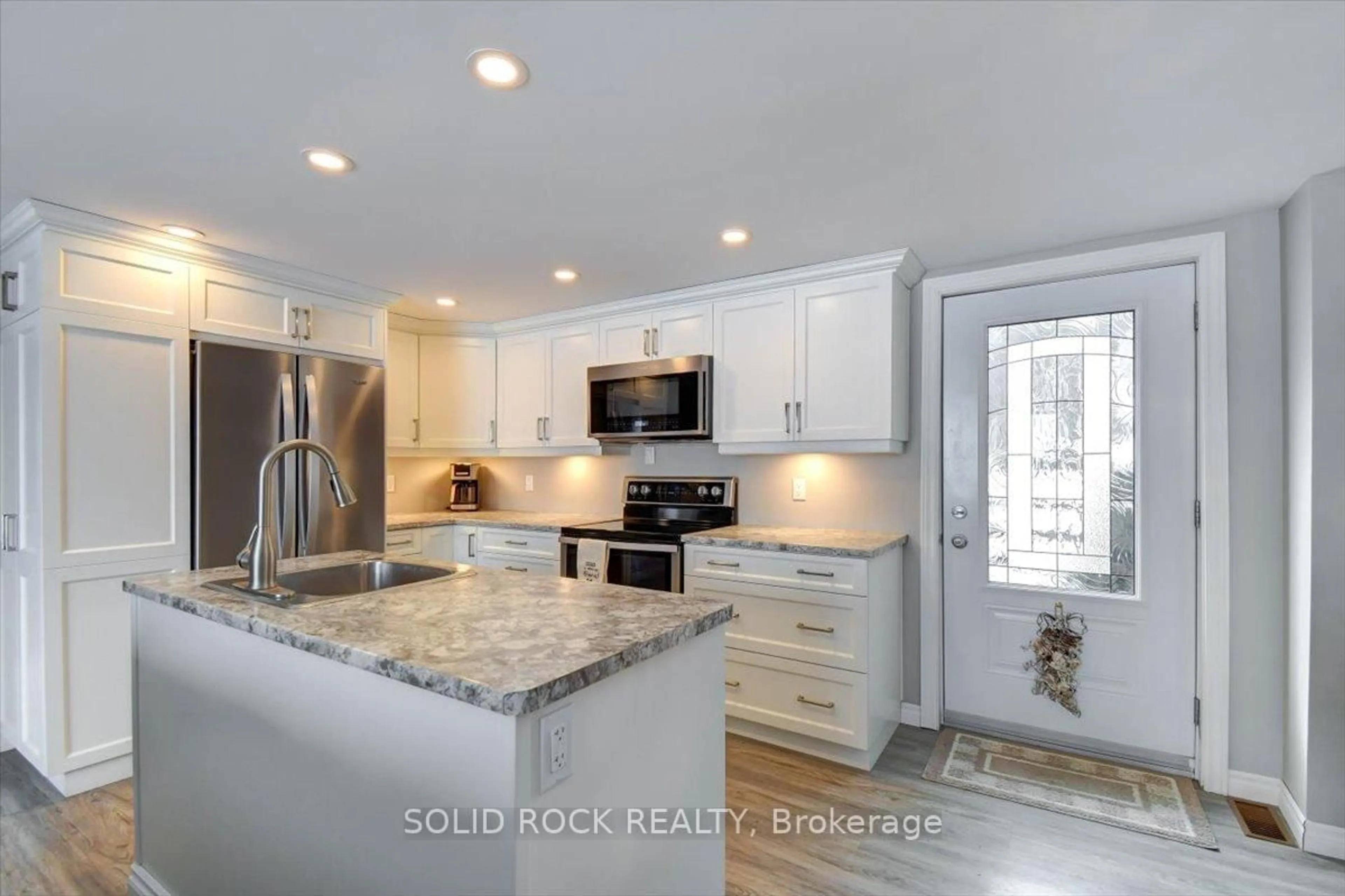 Open concept kitchen, ceramic/tile floor for 58 Puffball Inn Rd, Trent Hills Ontario K0L 1L0