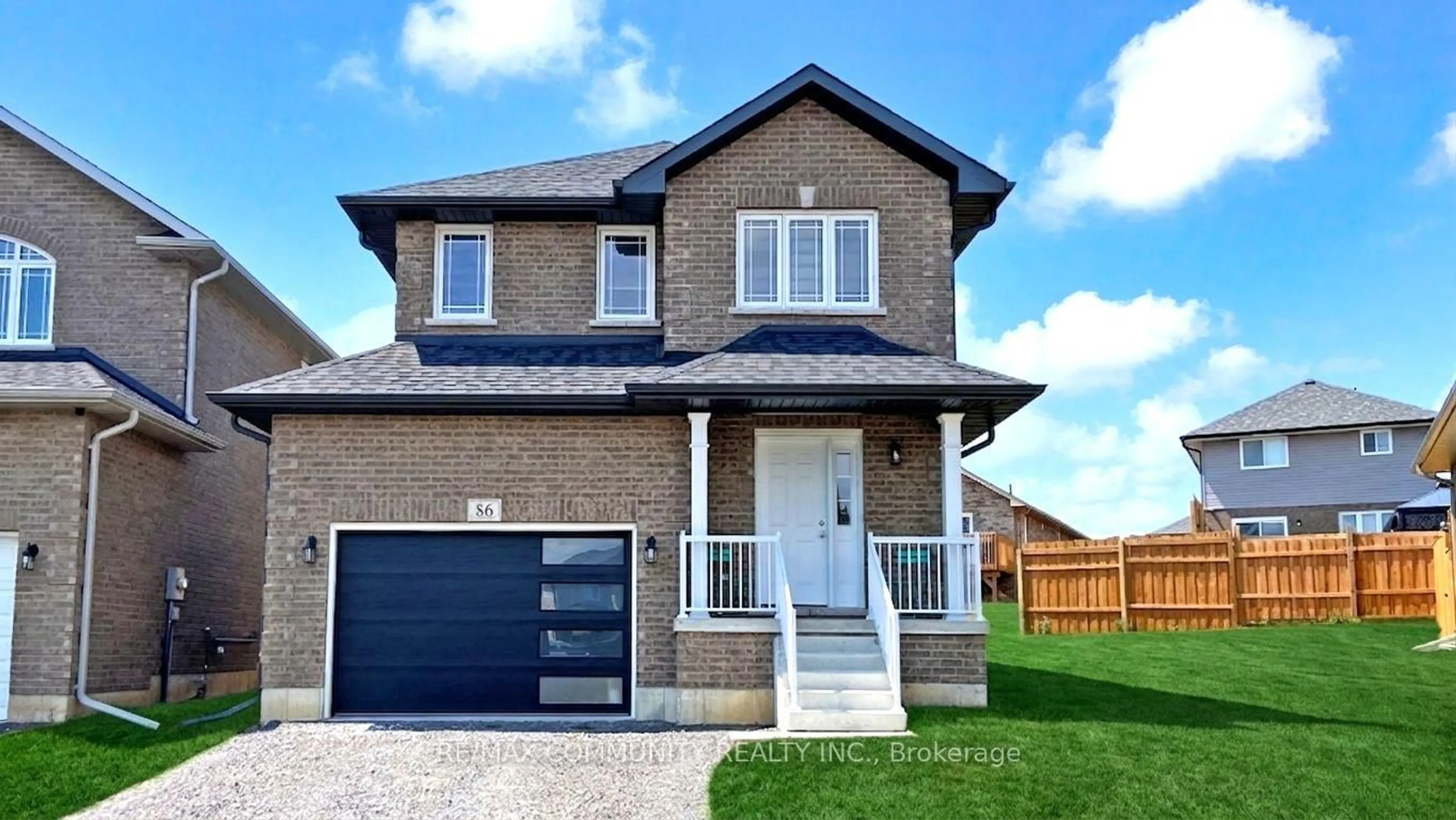 Home with brick exterior material, street for 86 Keeler Crt, Asphodel-Norwood Ontario K0L 2V0