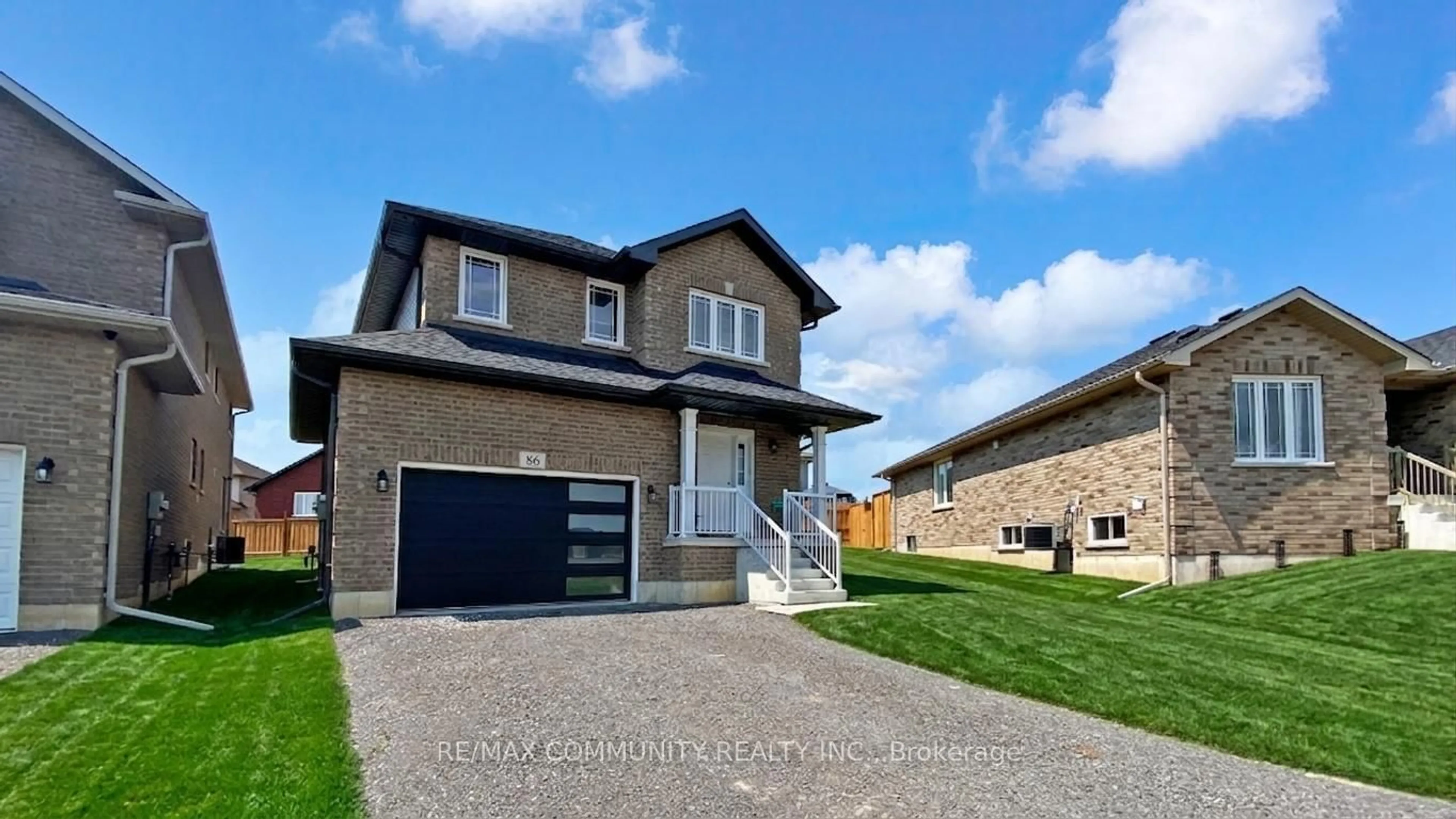 Home with brick exterior material, street for 86 Keeler Crt, Asphodel-Norwood Ontario K0L 2V0